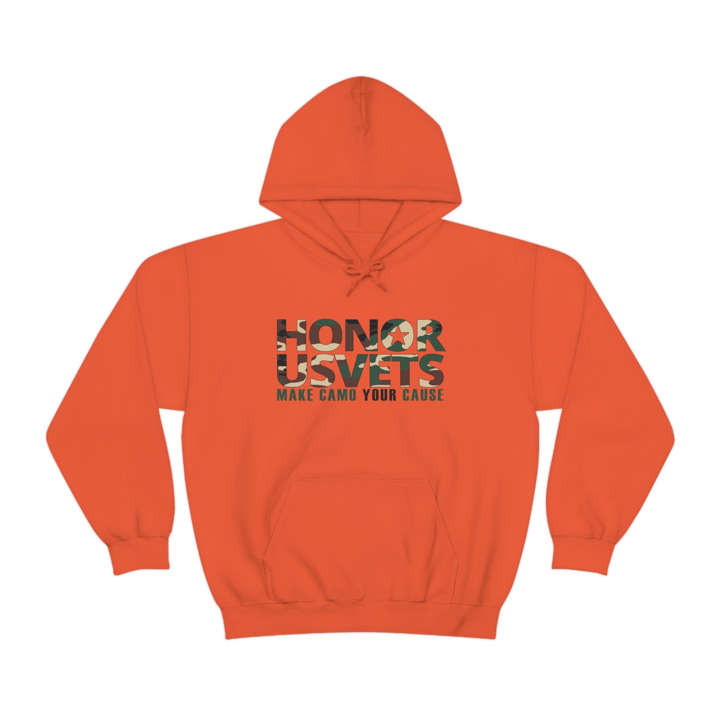 HONORUSVETS Camo Heavy Blend™ Hooded Sweatshirt