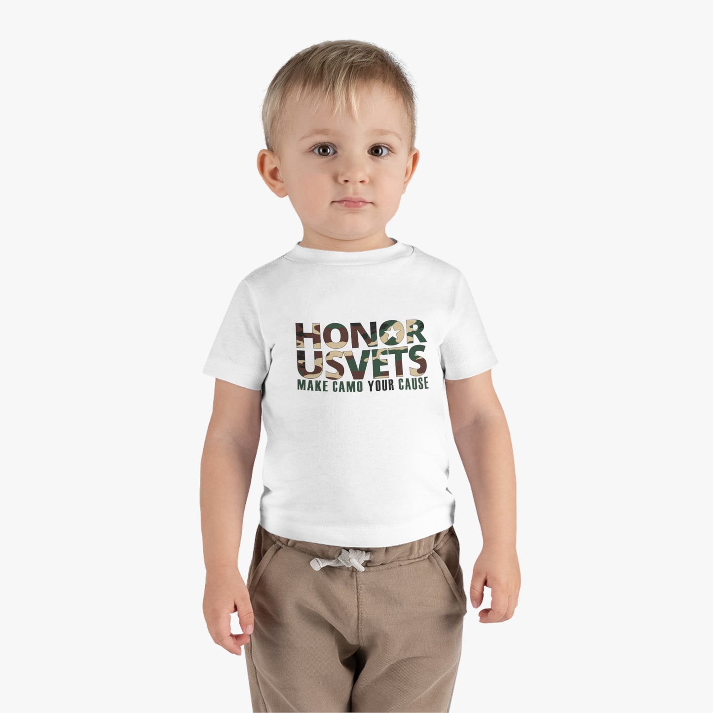 HONORUSVETS Infant Cotton Jersey Tee