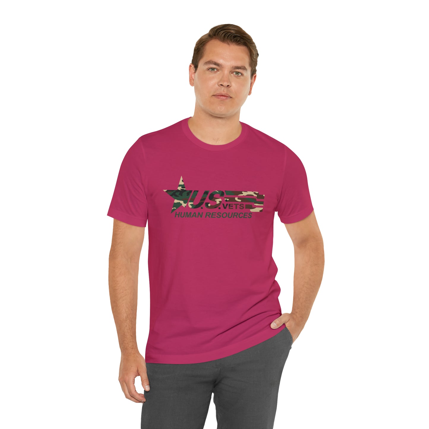 HR U.S.VETS Premium Crew Neck Adult Tee
