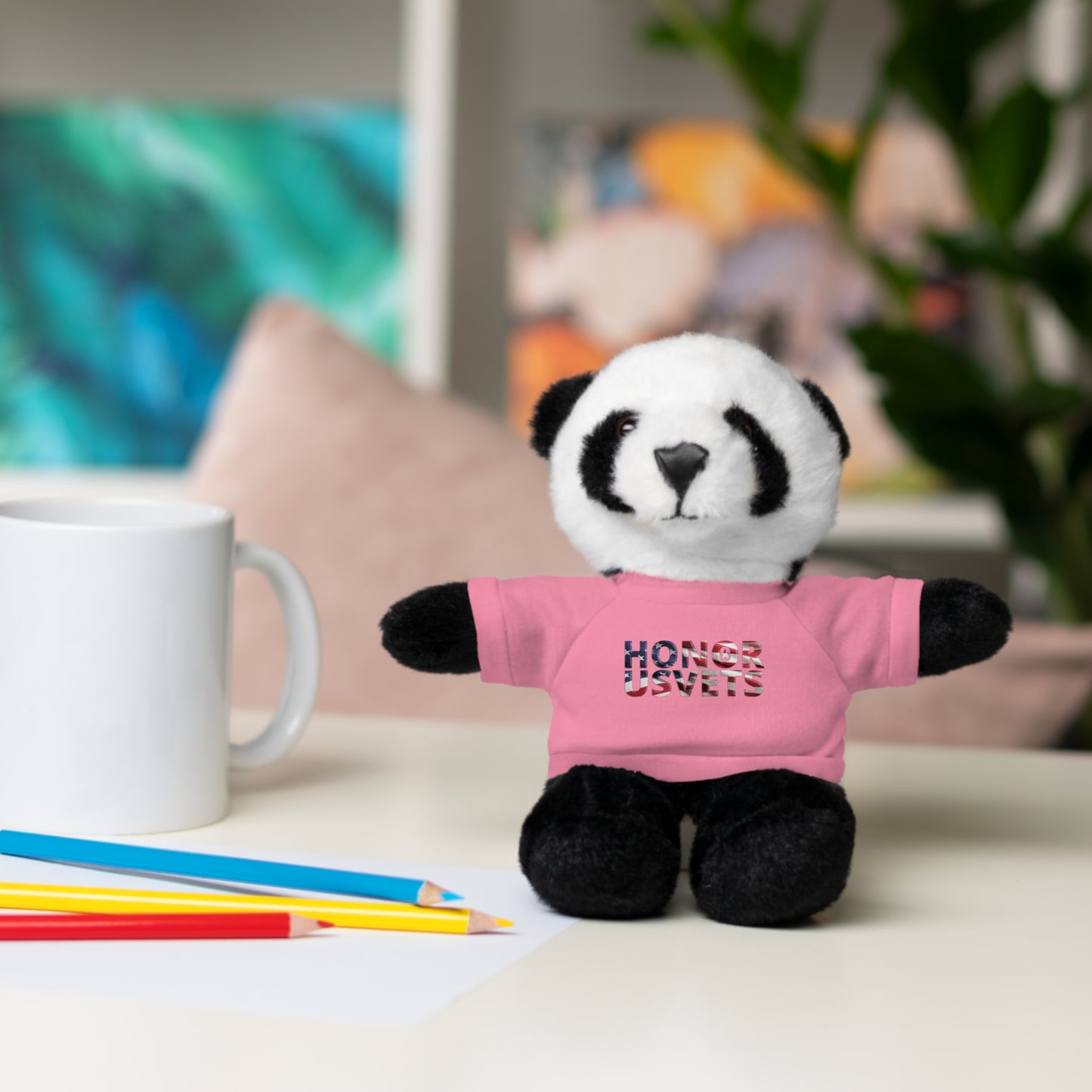 HONORUSVETS Plush Toy with T-Shirt - 5 Choices!