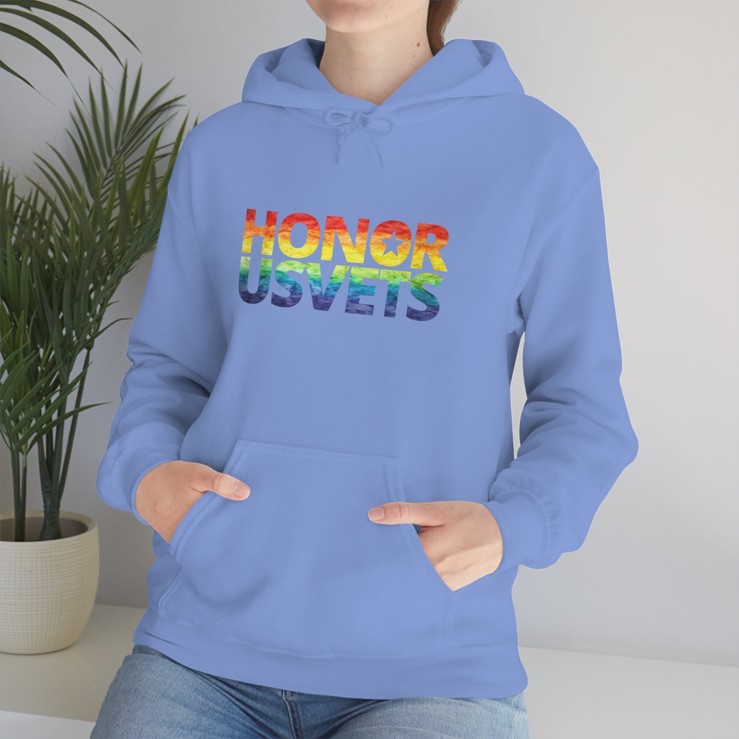 HONORUSVETS Pride Rainbow Heavy Blend™ Hoodie