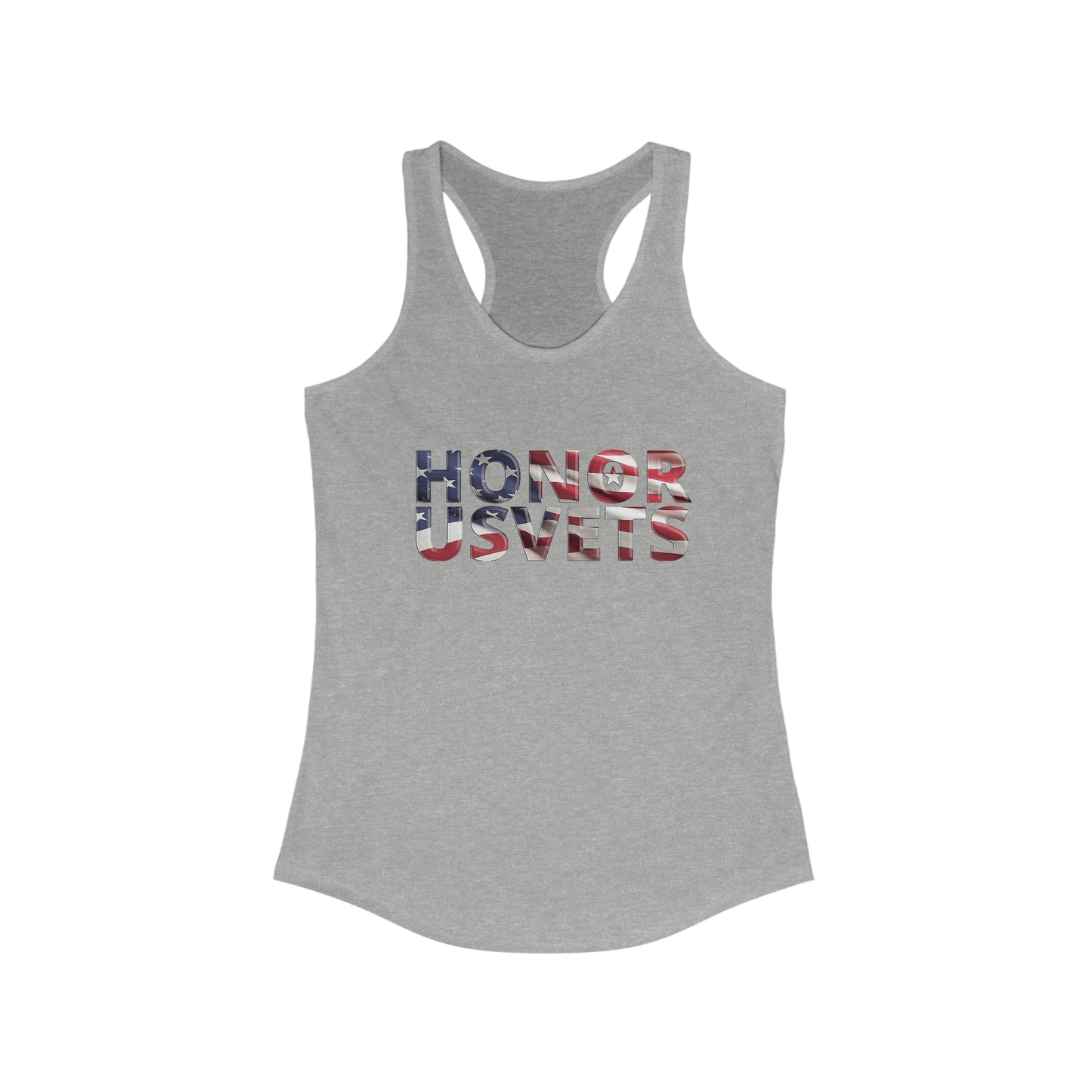 HONORUSVETS Women's Ideal Racerback Tank