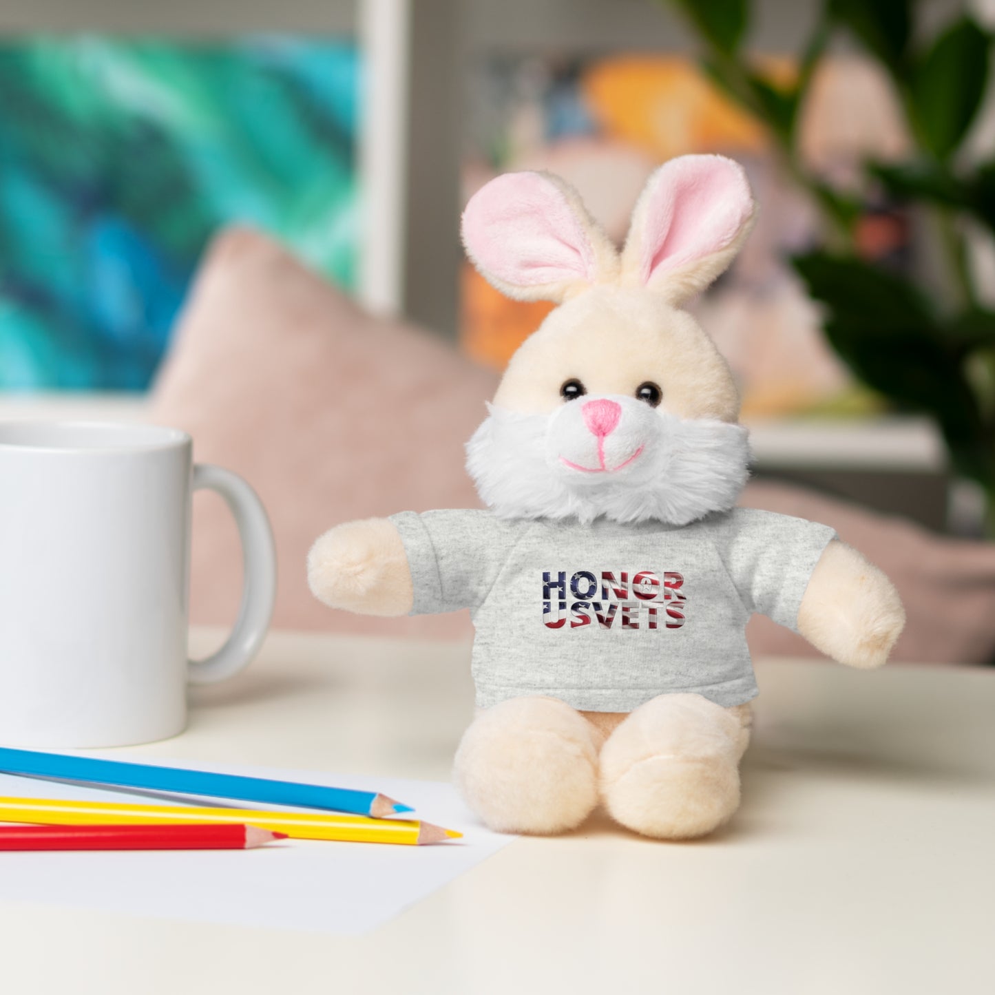 HONORUSVETS Plush Toy with T-Shirt - 5 Choices!