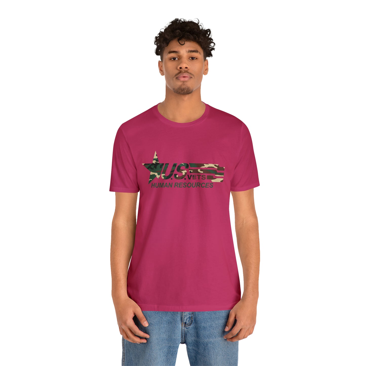 HR U.S.VETS Premium Crew Neck Adult Tee