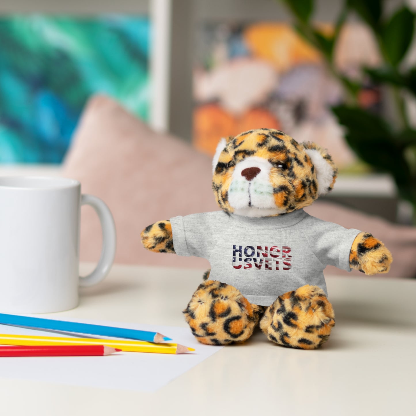 HONORUSVETS Plush Toy with T-Shirt - 5 Choices!