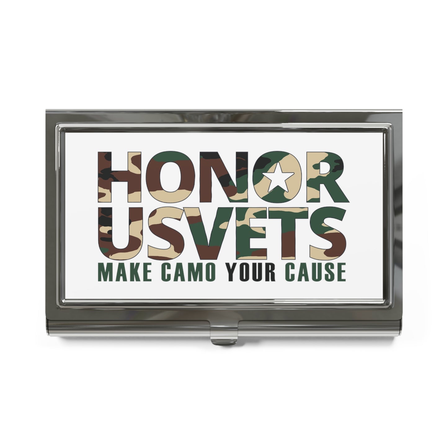 HONORUSVETS Business Card Holder