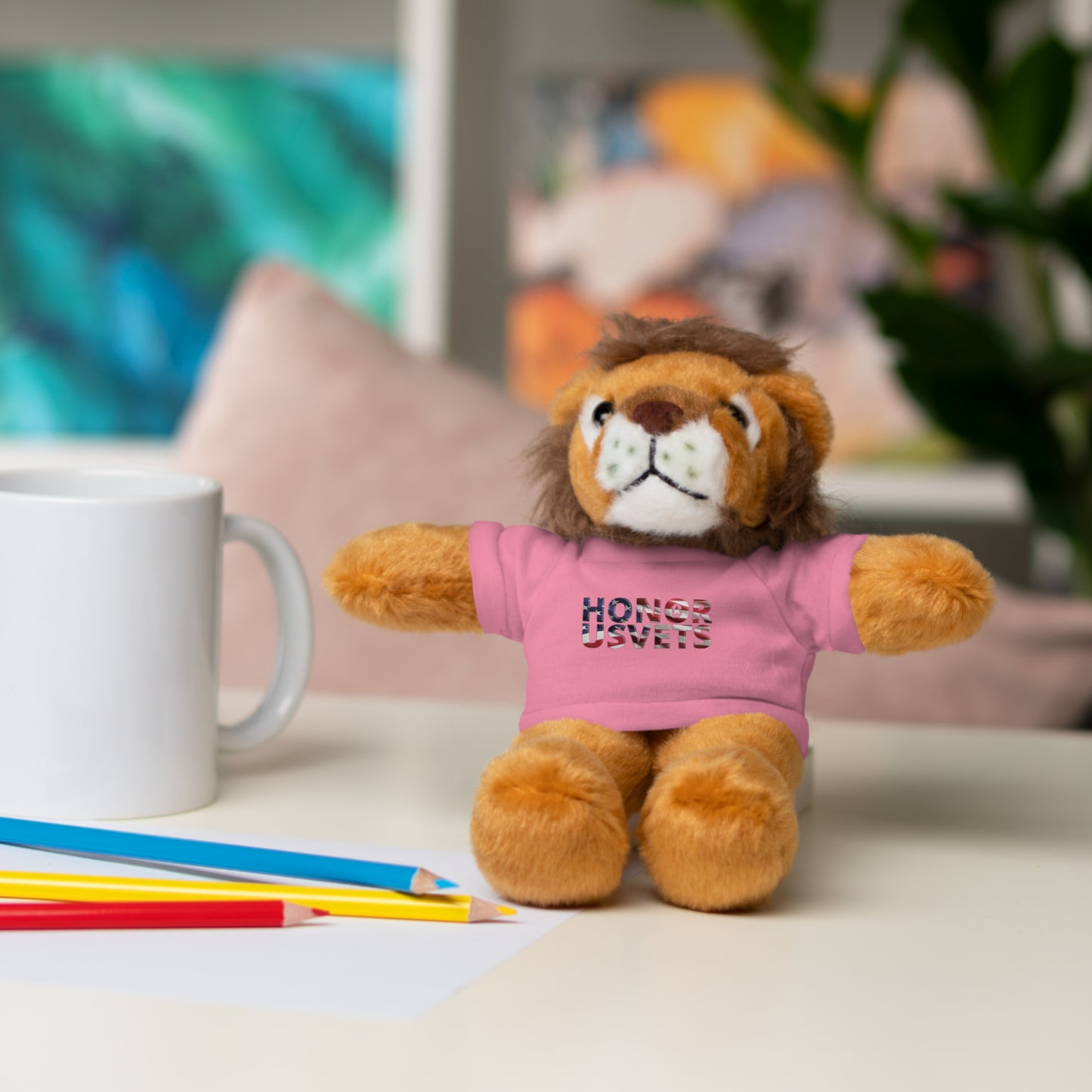 HONORUSVETS Plush Toy with T-Shirt - 5 Choices!