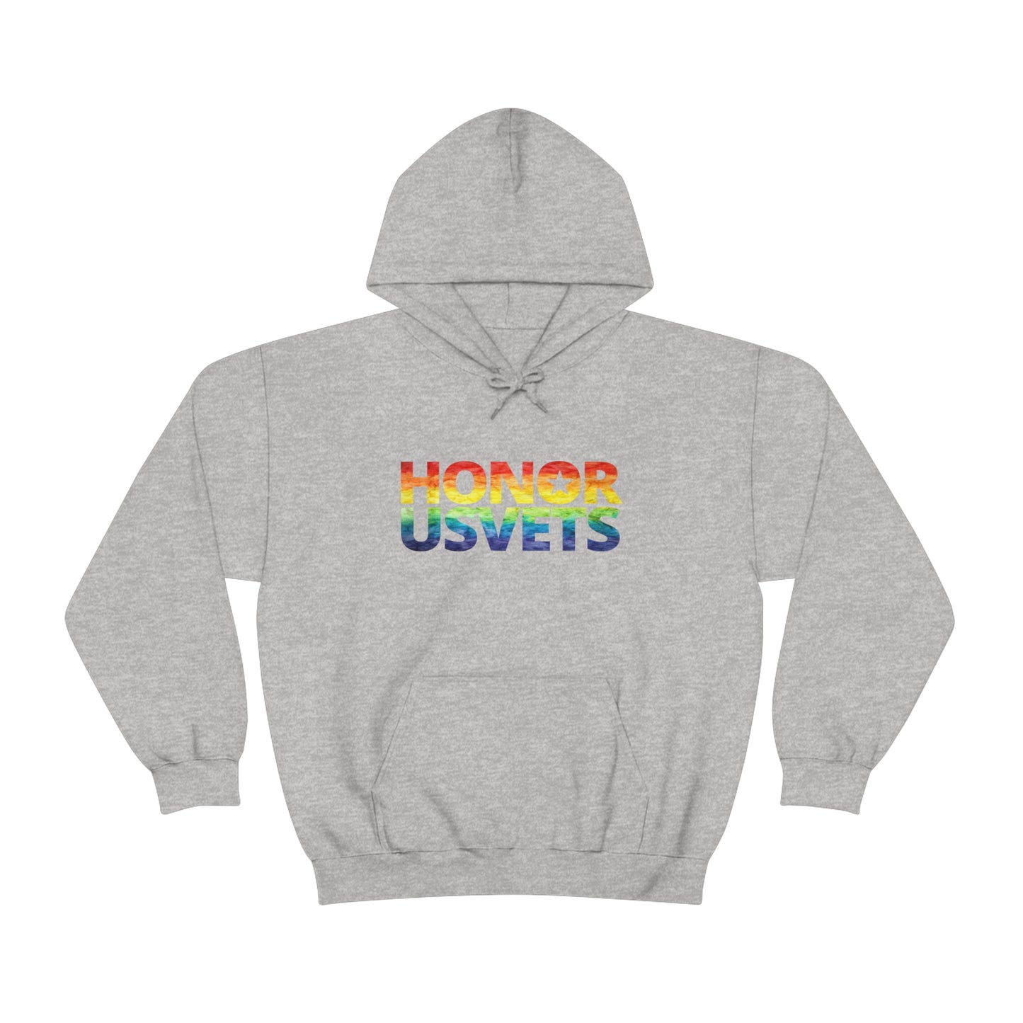HONORUSVETS Pride Rainbow Heavy Blend™ Hoodie