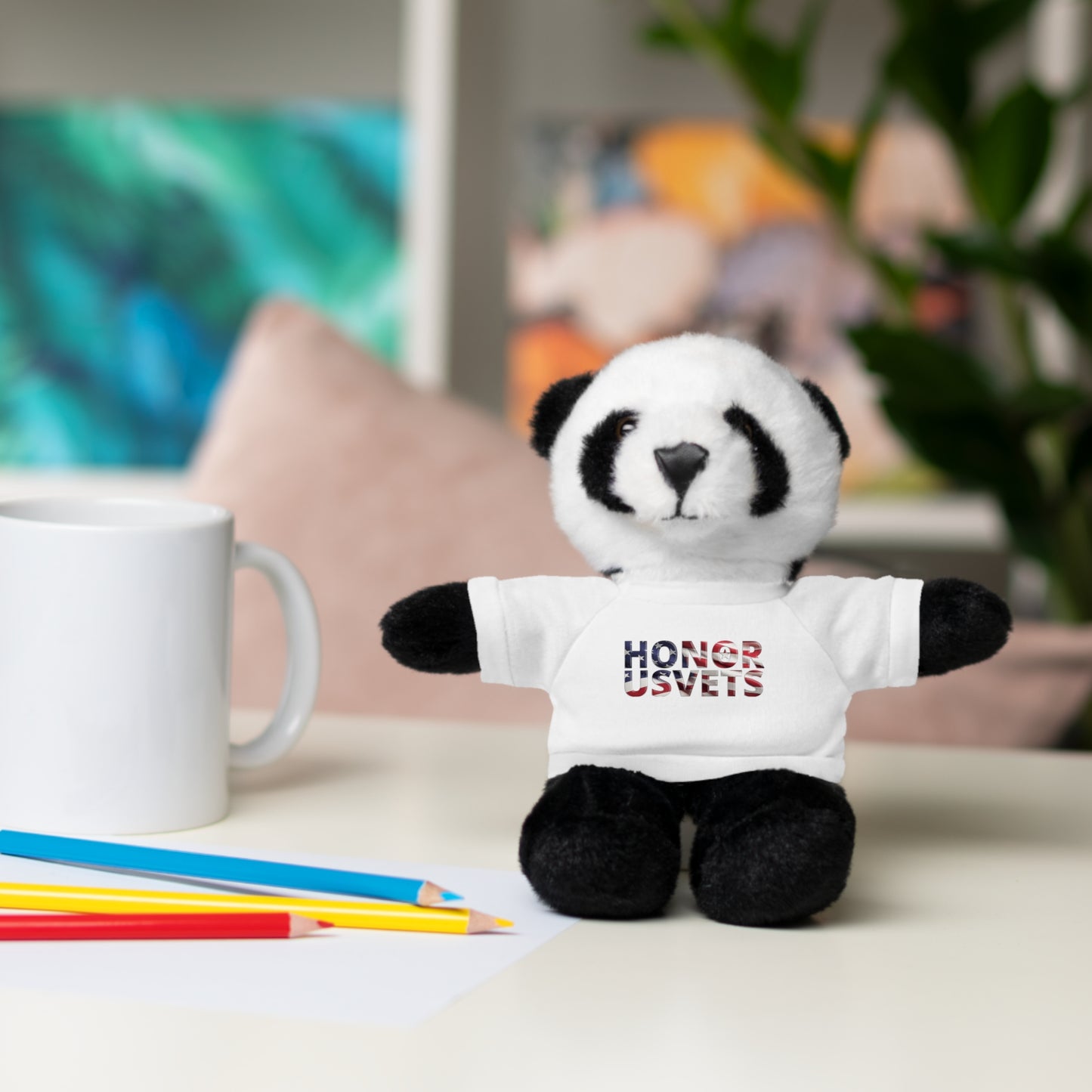 HONORUSVETS Plush Toy with T-Shirt - 5 Choices!