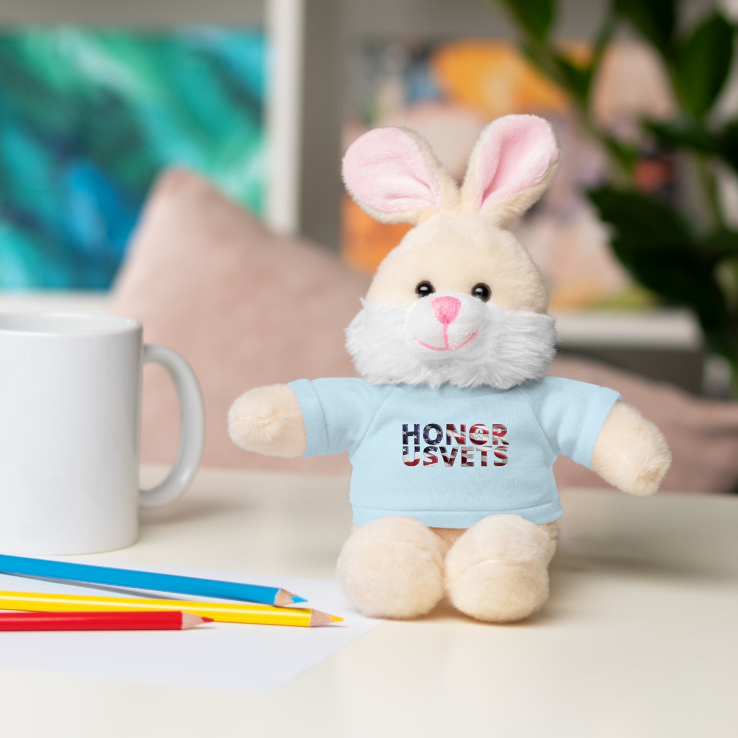 HONORUSVETS Plush Toy with T-Shirt - 5 Choices!