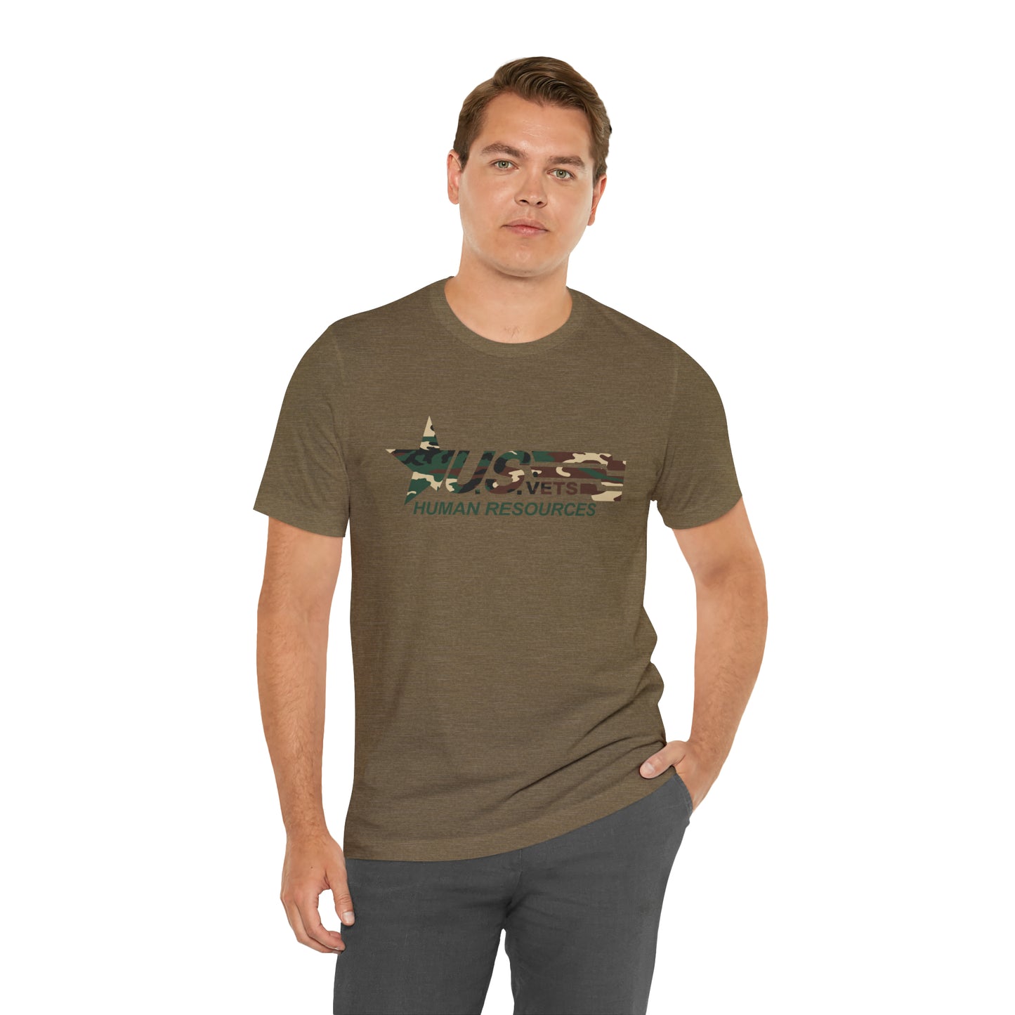 HR U.S.VETS Premium Crew Neck Adult Tee