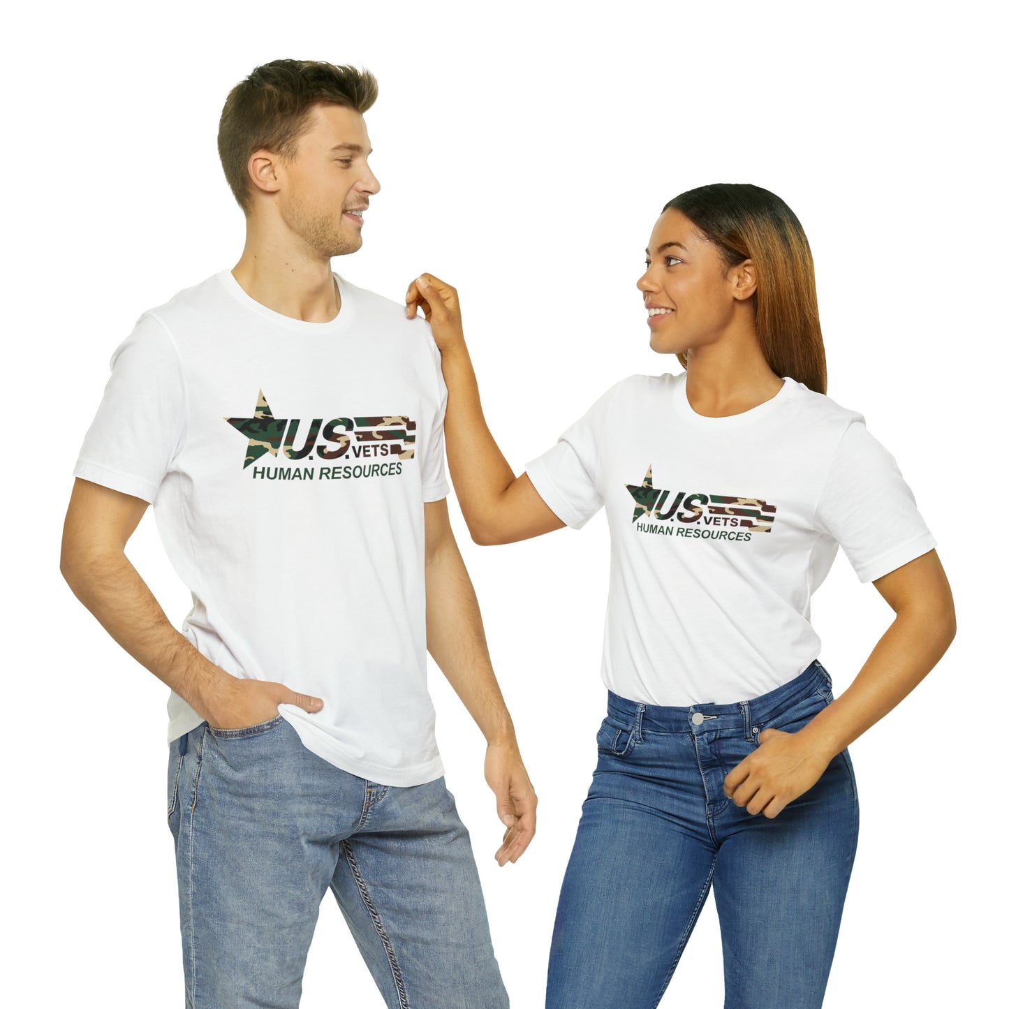 HR U.S.VETS Premium Crew Neck Adult Tee