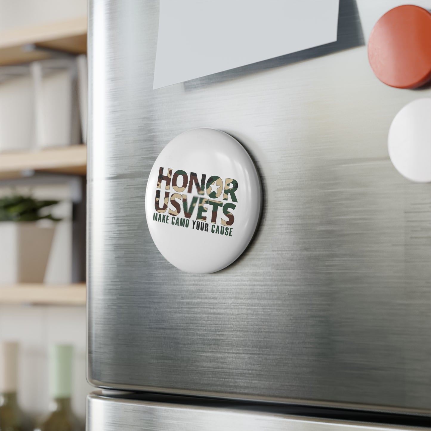 HONORUSVETS Round Magnet (Singles and Sets of 10)