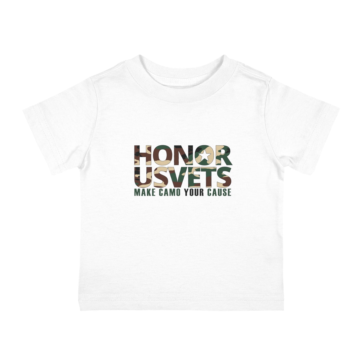 HONORUSVETS Infant Cotton Jersey Tee
