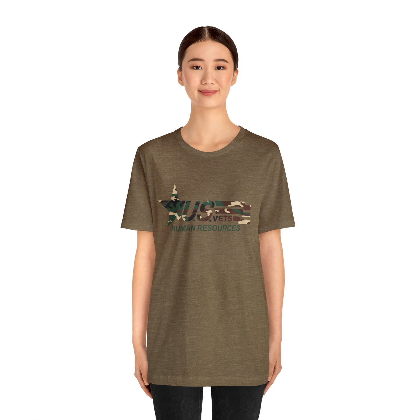 HR U.S.VETS Premium Crew Neck Adult Tee