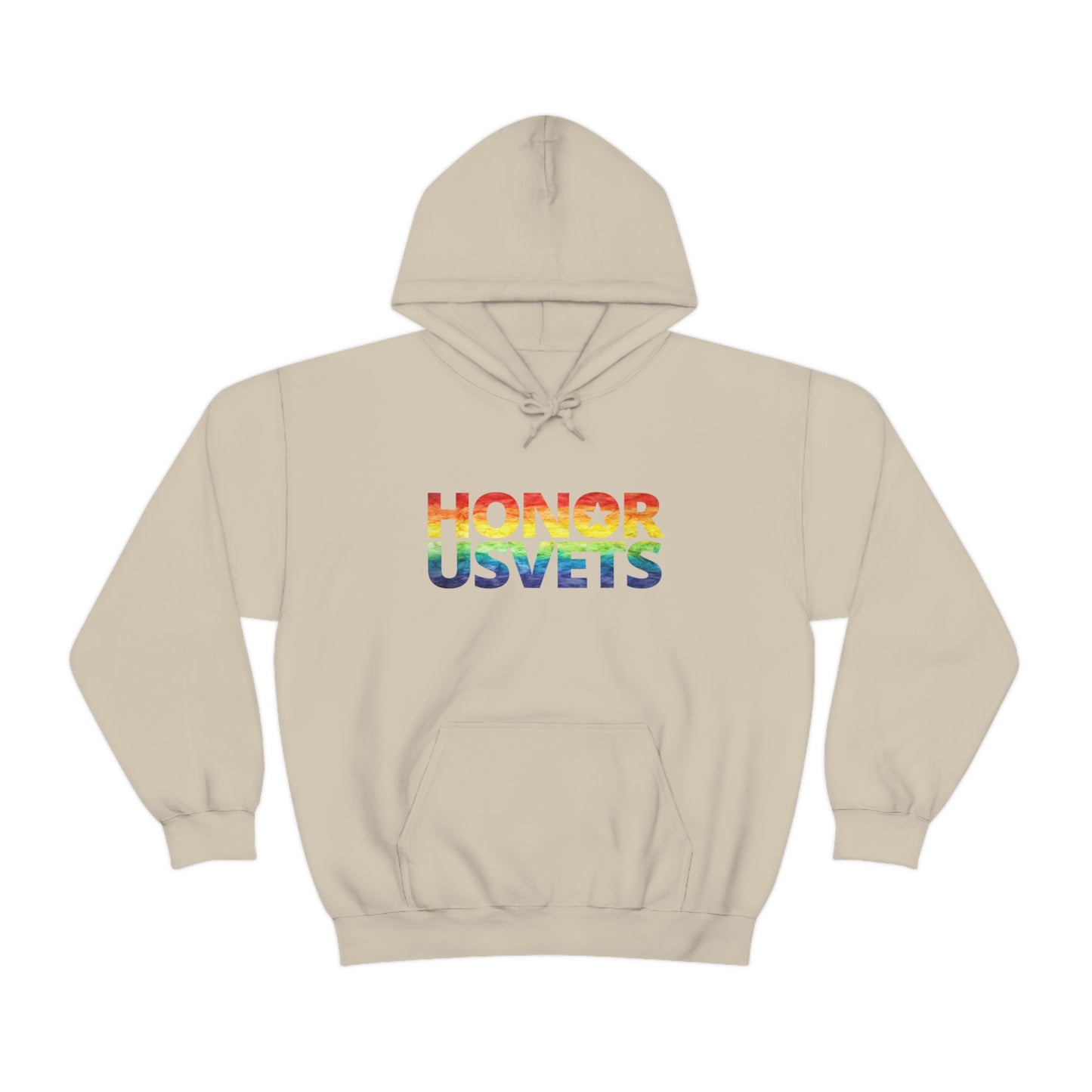 HONORUSVETS Pride Rainbow Heavy Blend™ Hoodie