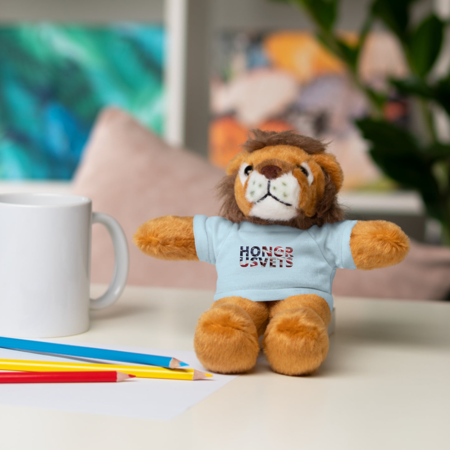 HONORUSVETS Plush Toy with T-Shirt - 5 Choices!