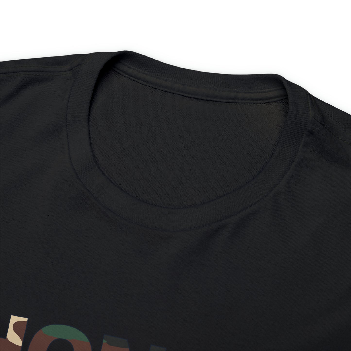 HONORUSVETS Camo Crew Neck Heavy Cotton Tee