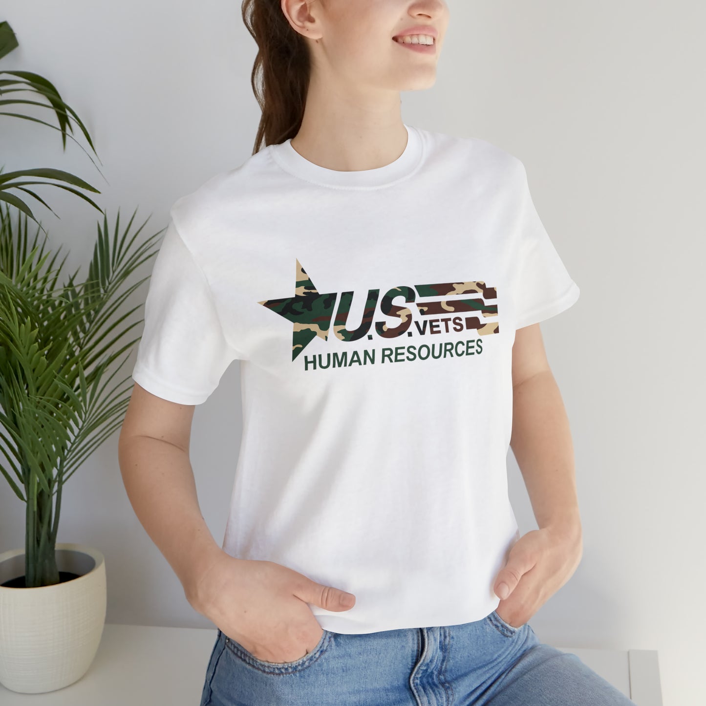 HR U.S.VETS Premium Crew Neck Adult Tee