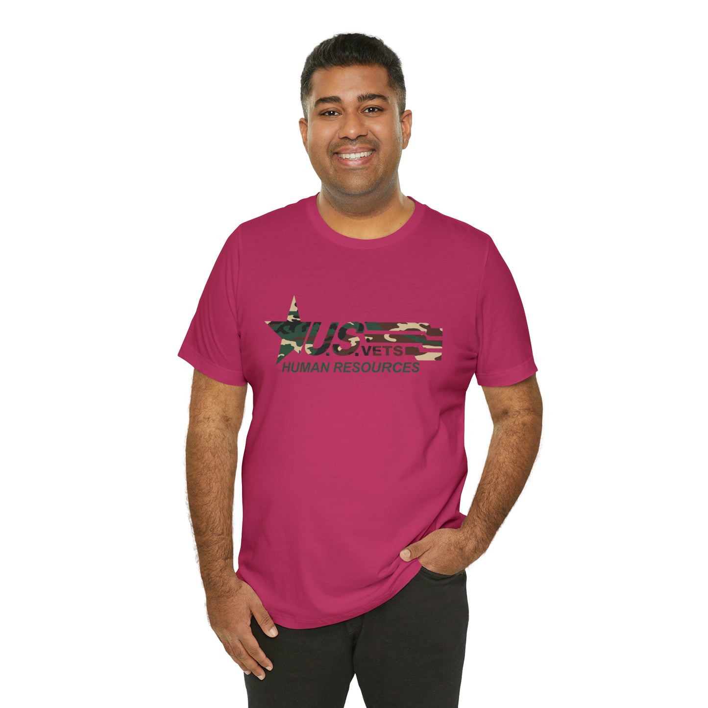 HR U.S.VETS Premium Crew Neck Adult Tee