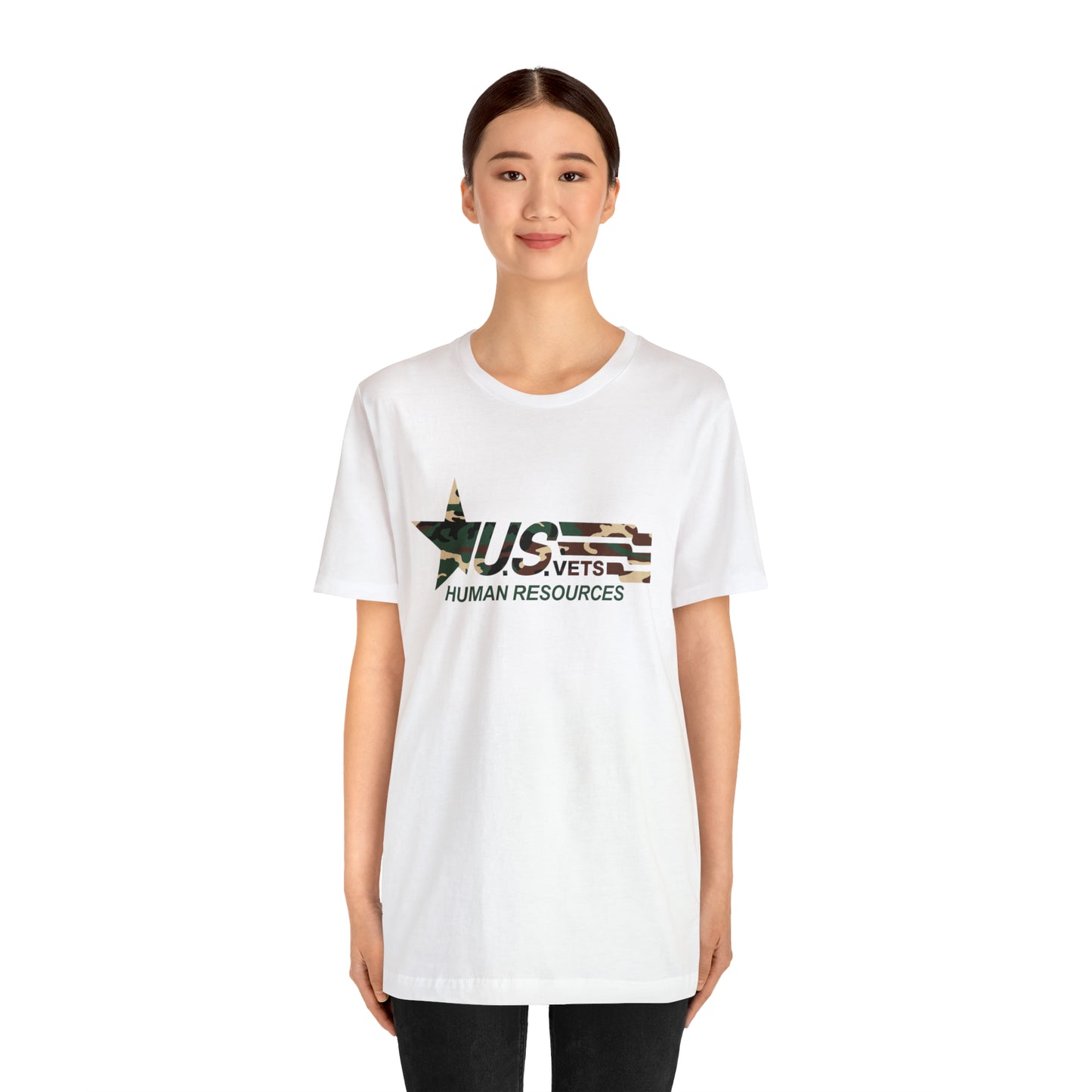 HR U.S.VETS Premium Crew Neck Adult Tee