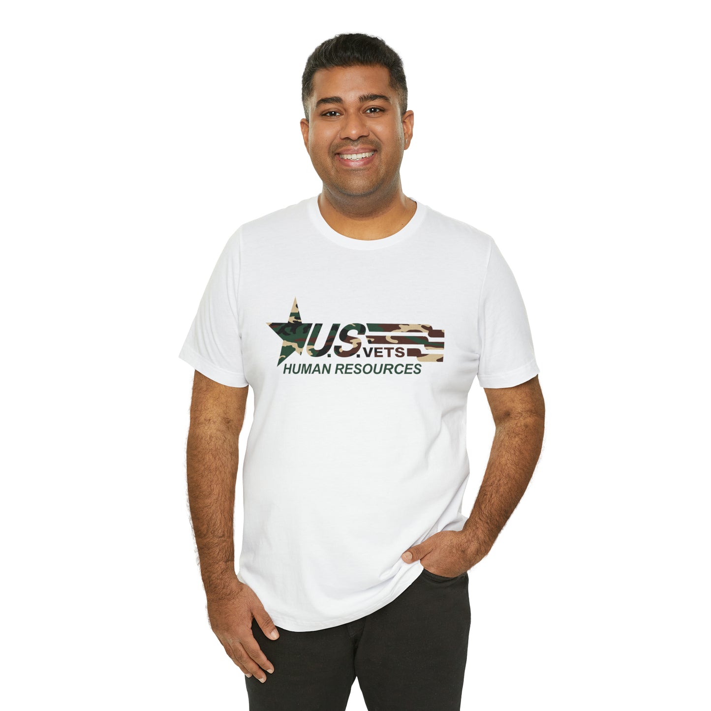 HR U.S.VETS Premium Crew Neck Adult Tee