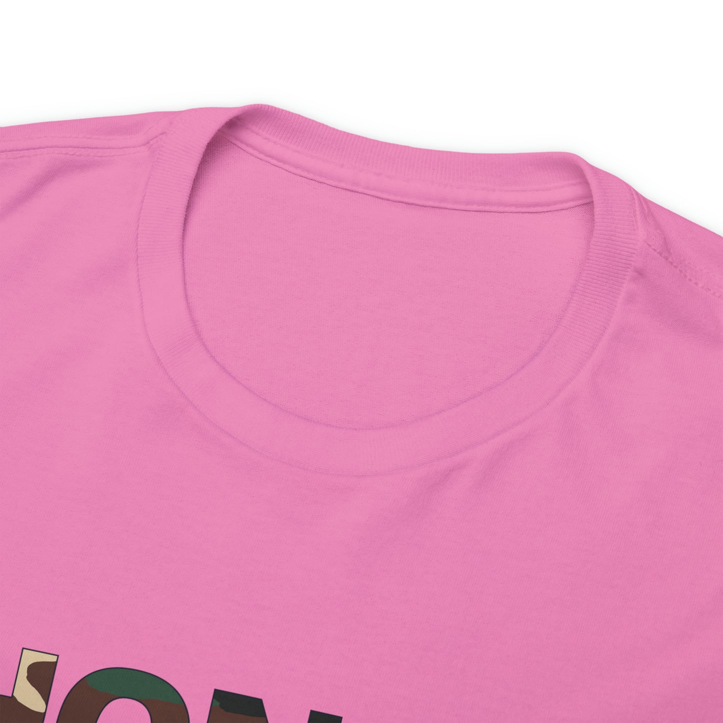 HONORUSVETS Camo Crew Neck Heavy Cotton Tee