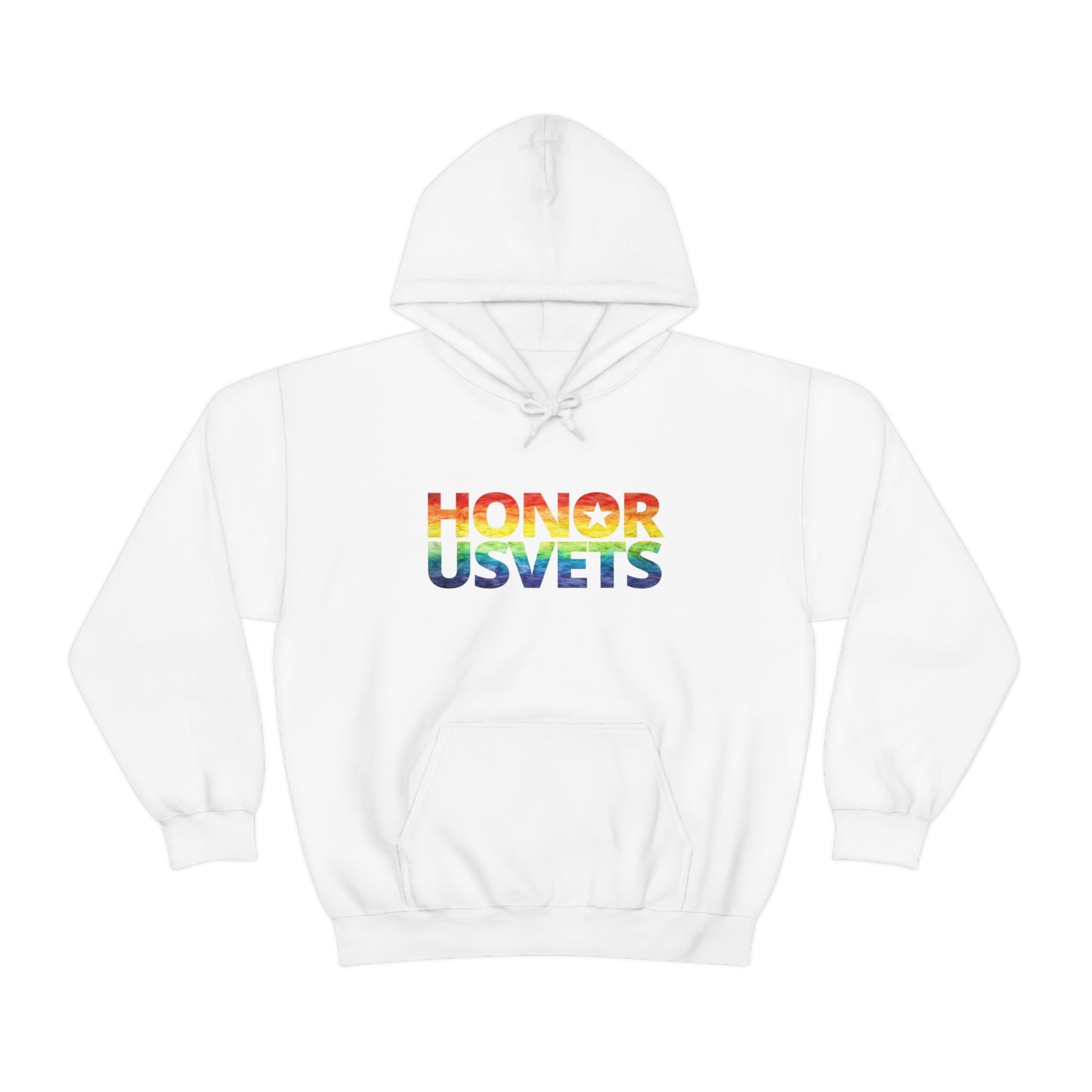 HONORUSVETS Pride Rainbow Heavy Blend™ Hoodie