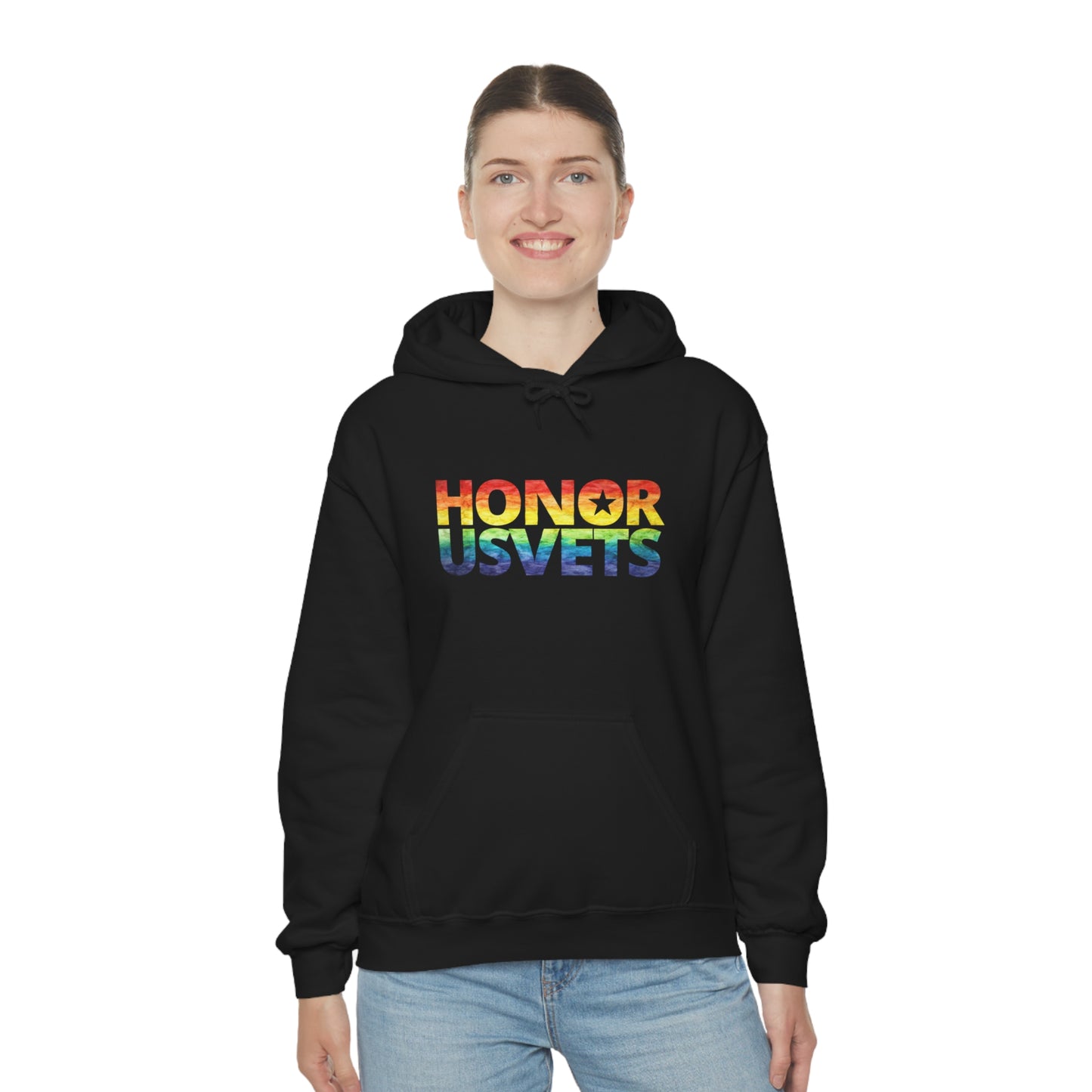 HONORUSVETS Pride Rainbow Heavy Blend™ Hoodie