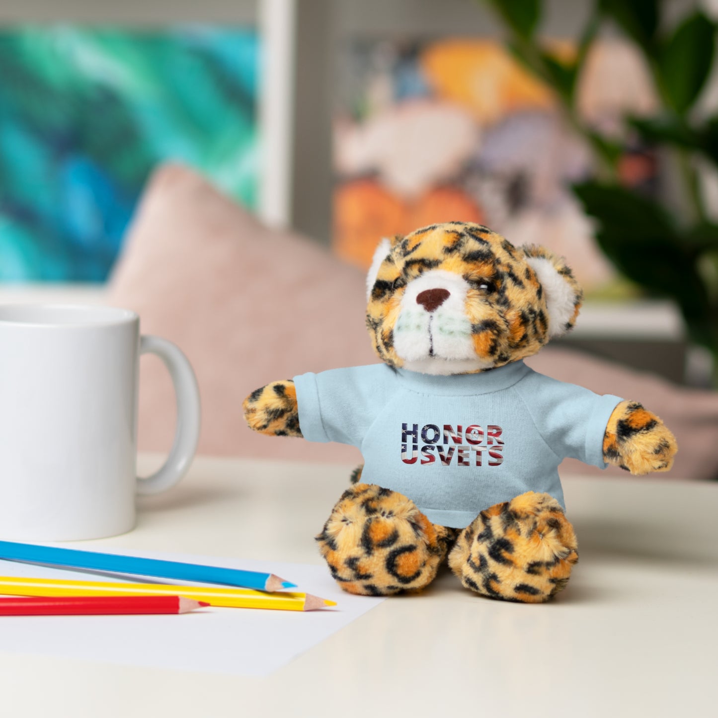 HONORUSVETS Plush Toy with T-Shirt - 5 Choices!