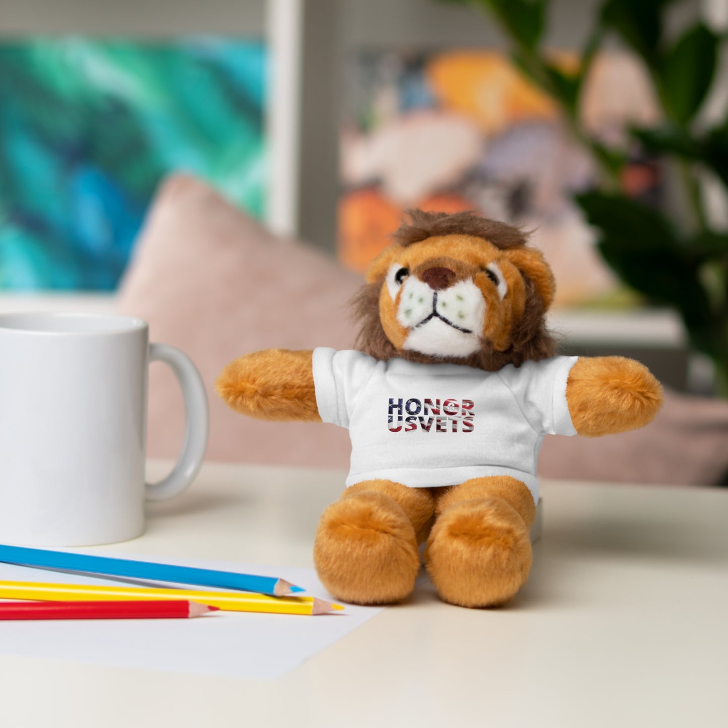 HONORUSVETS Plush Toy with T-Shirt - 5 Choices!
