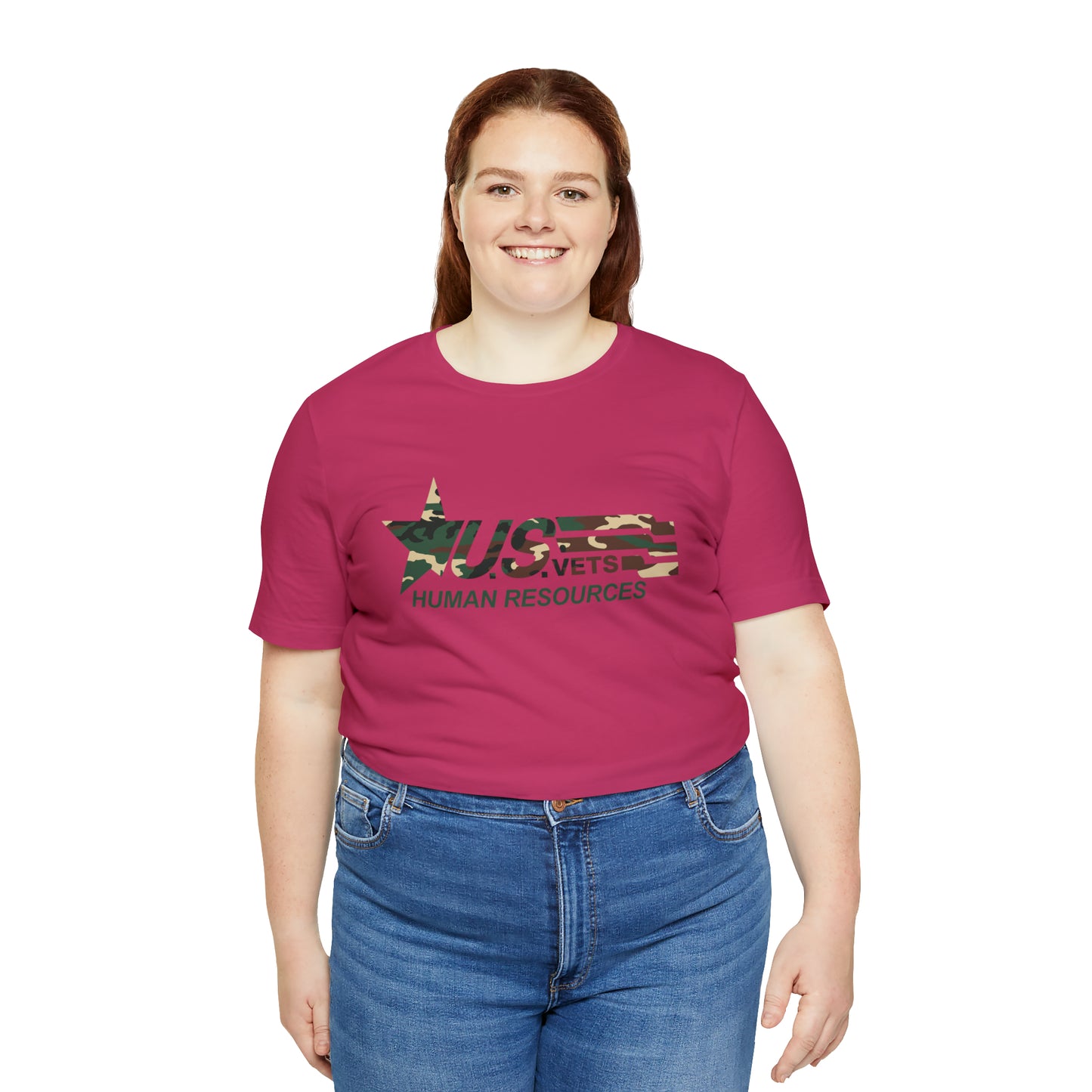 HR U.S.VETS Premium Crew Neck Adult Tee