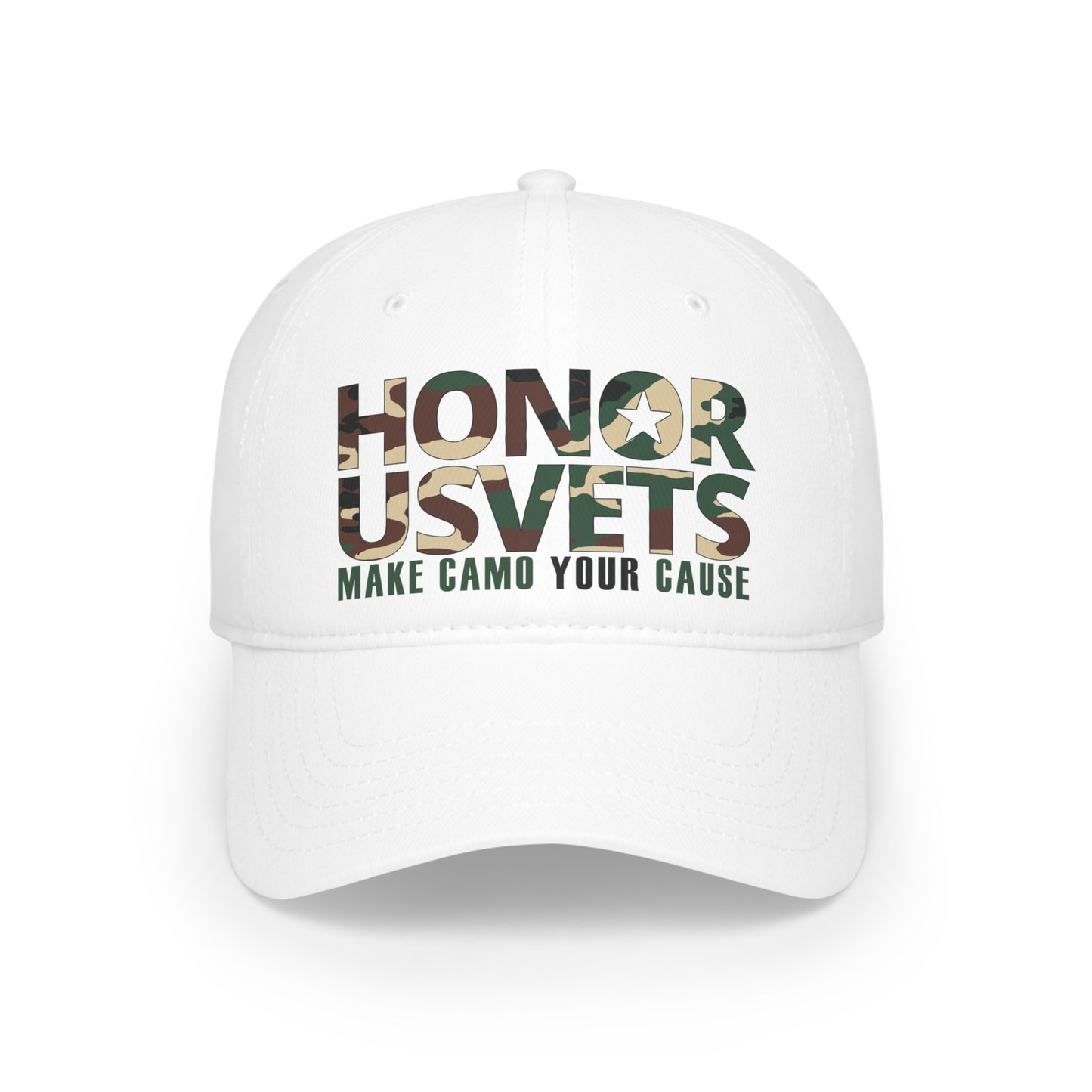 HONORUSVETS - Low Profile Baseball Cap