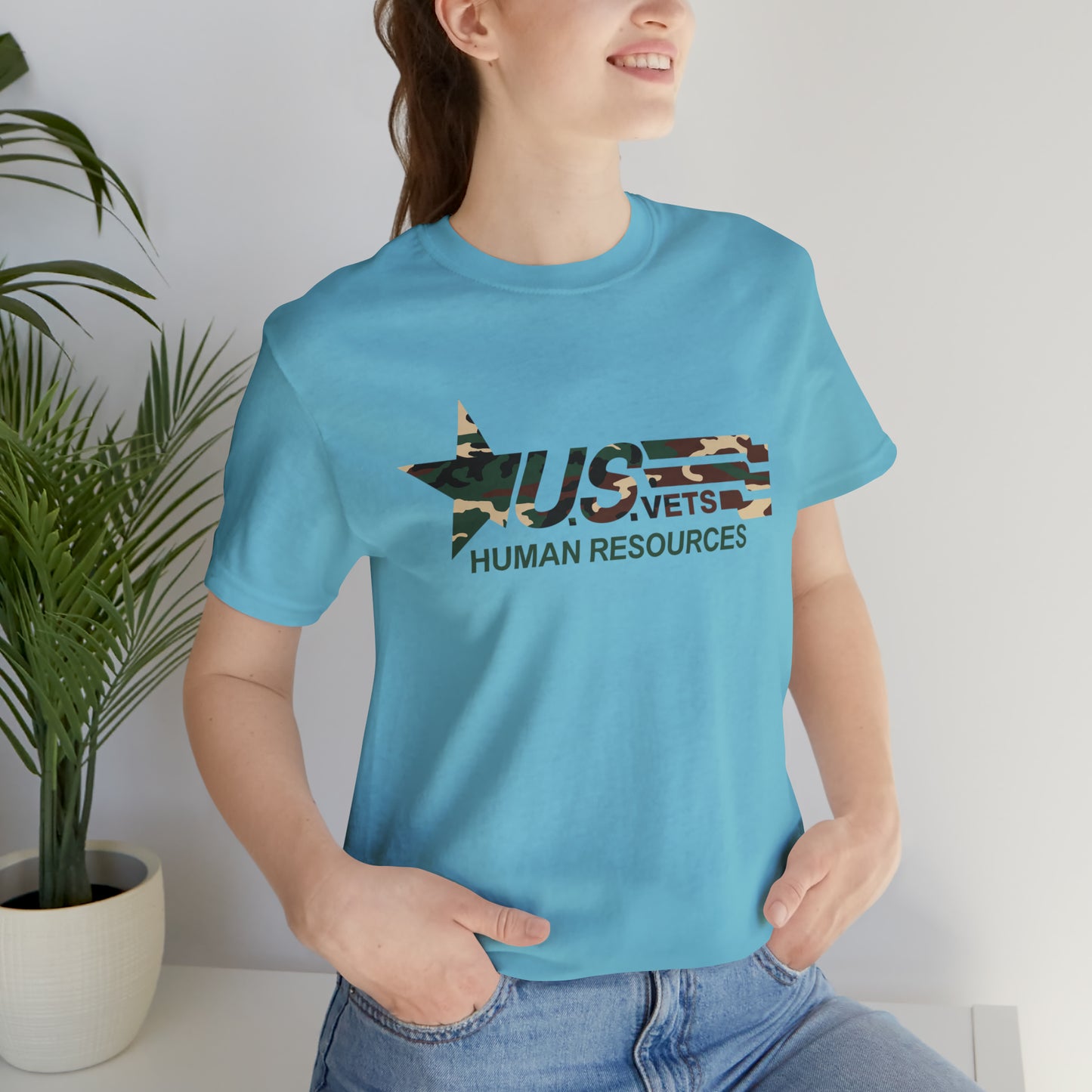 HR U.S.VETS Premium Crew Neck Adult Tee