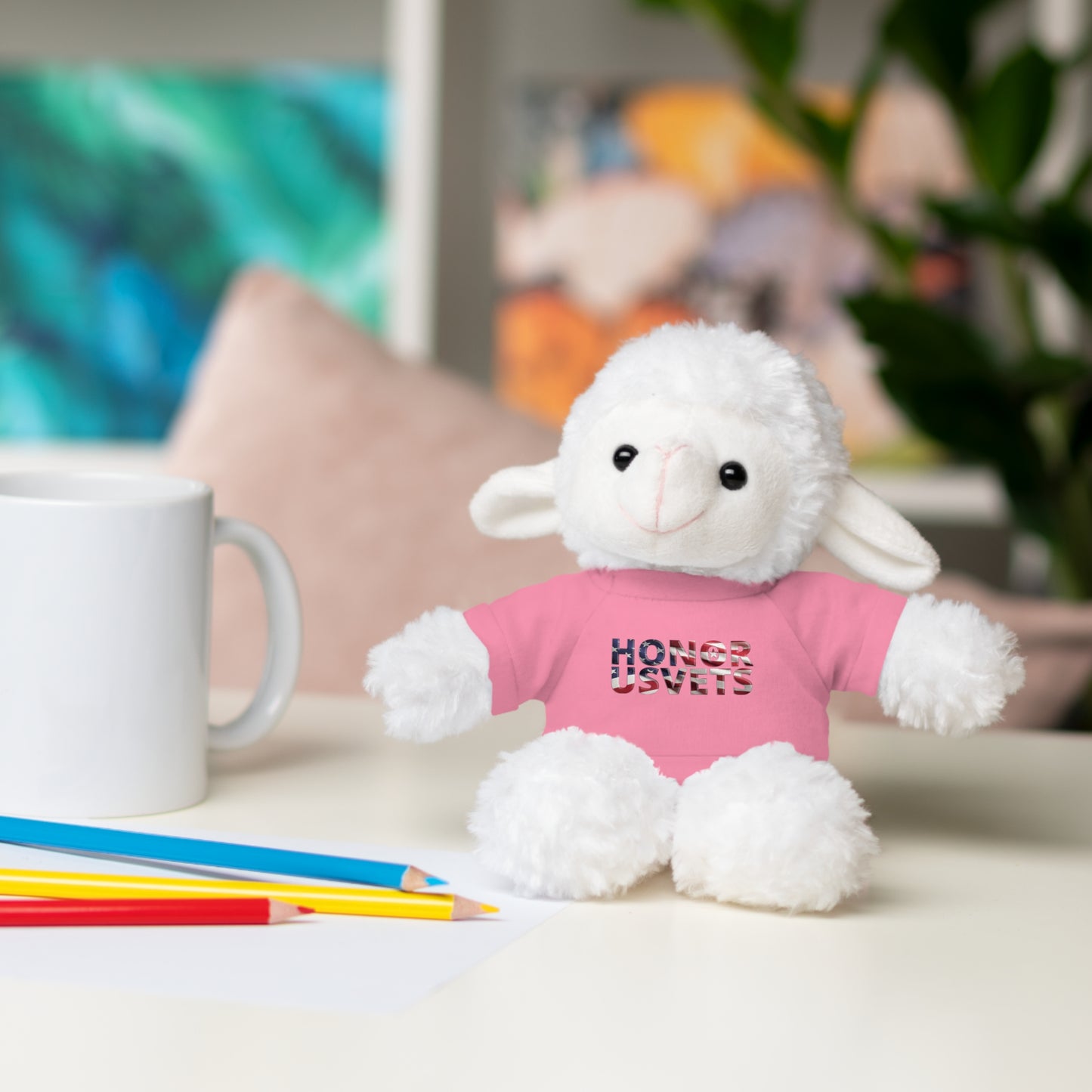 HONORUSVETS Plush Toy with T-Shirt - 5 Choices!