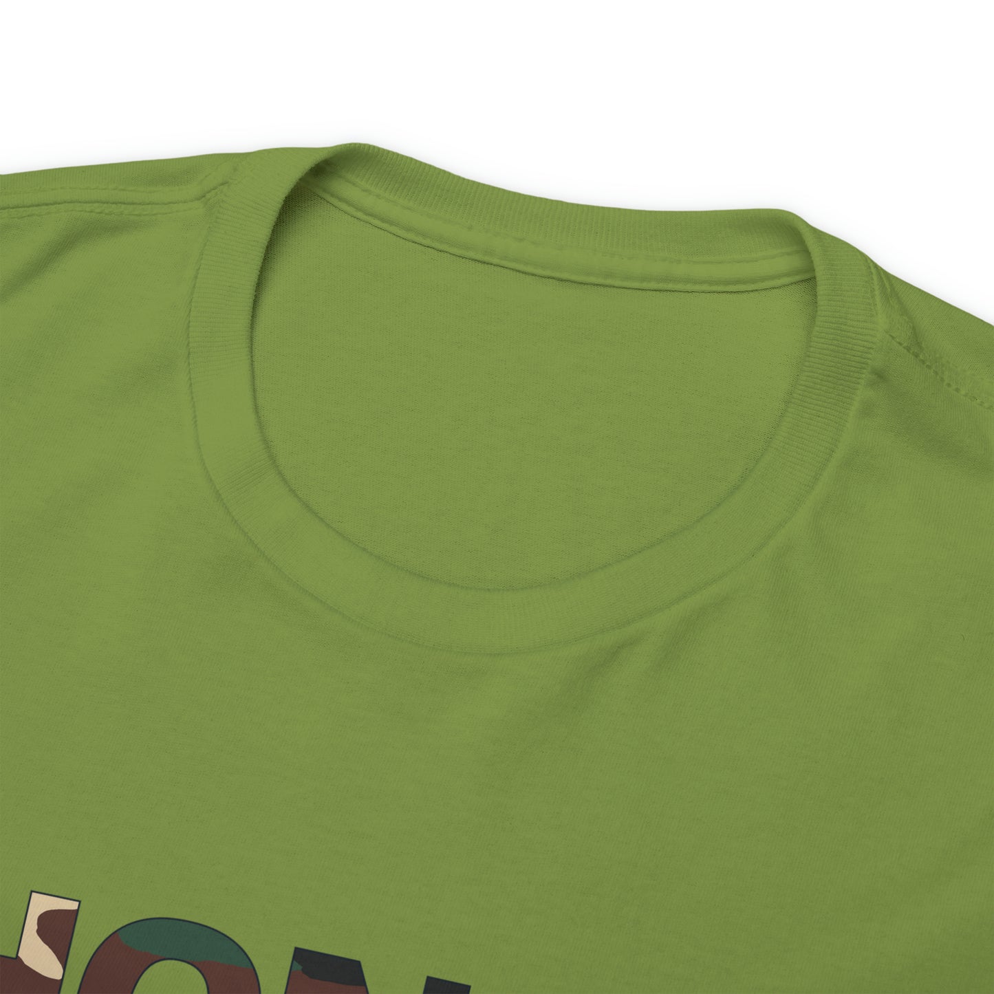 HONORUSVETS Camo Crew Neck Heavy Cotton Tee