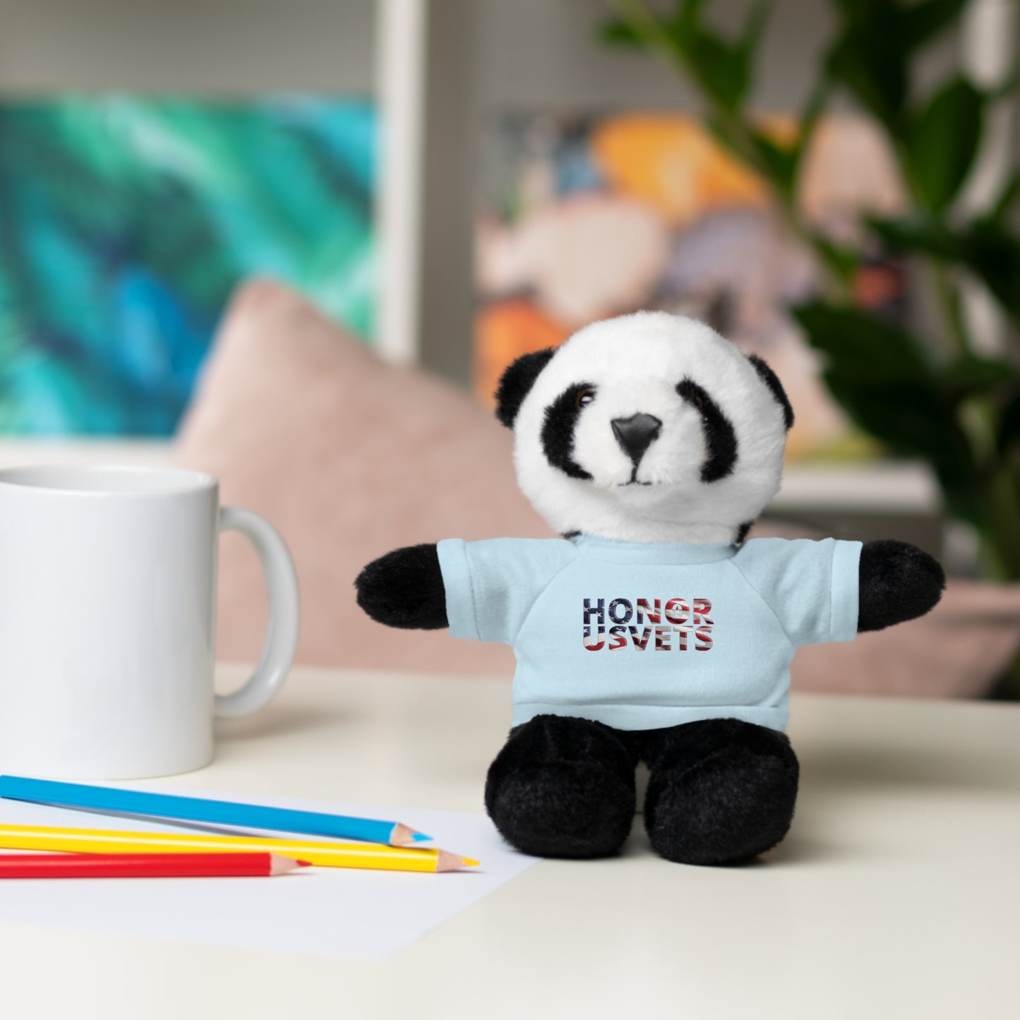 HONORUSVETS Plush Toy with T-Shirt - 5 Choices!