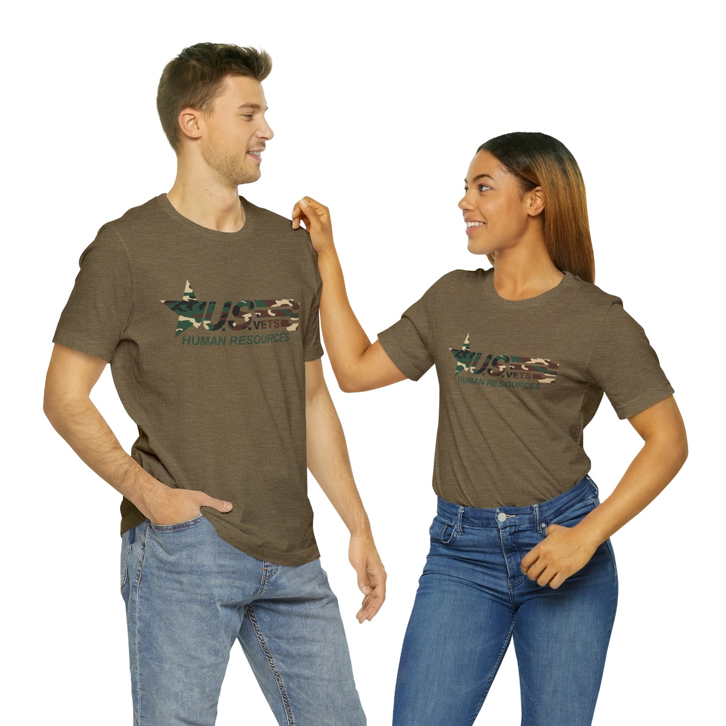 HR U.S.VETS Premium Crew Neck Adult Tee
