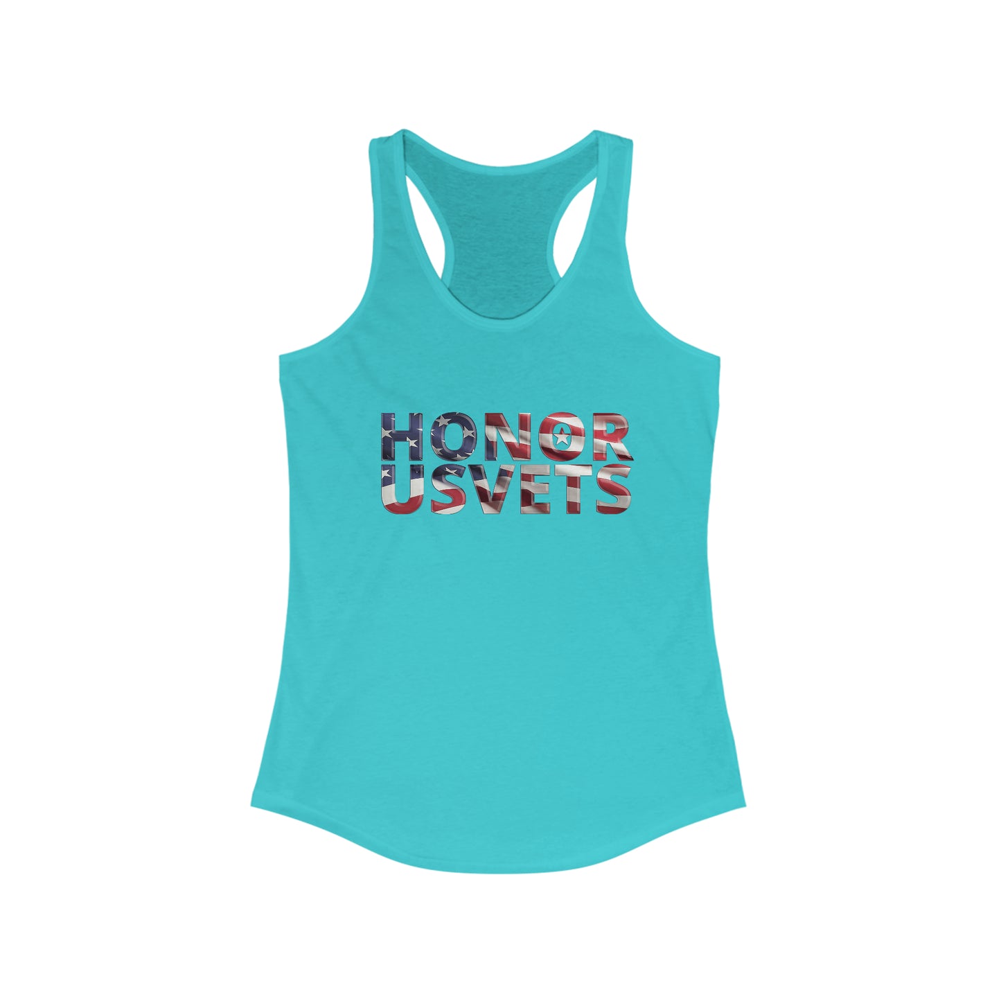 HONORUSVETS Women's Ideal Racerback Tank