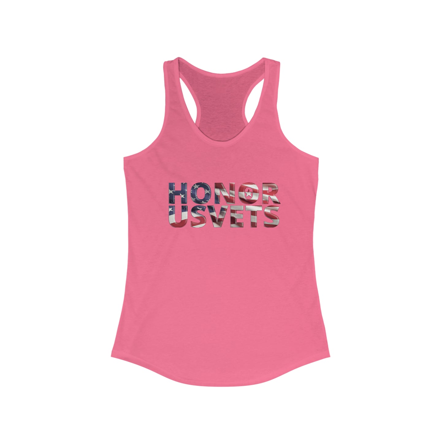 HONORUSVETS Women's Ideal Racerback Tank