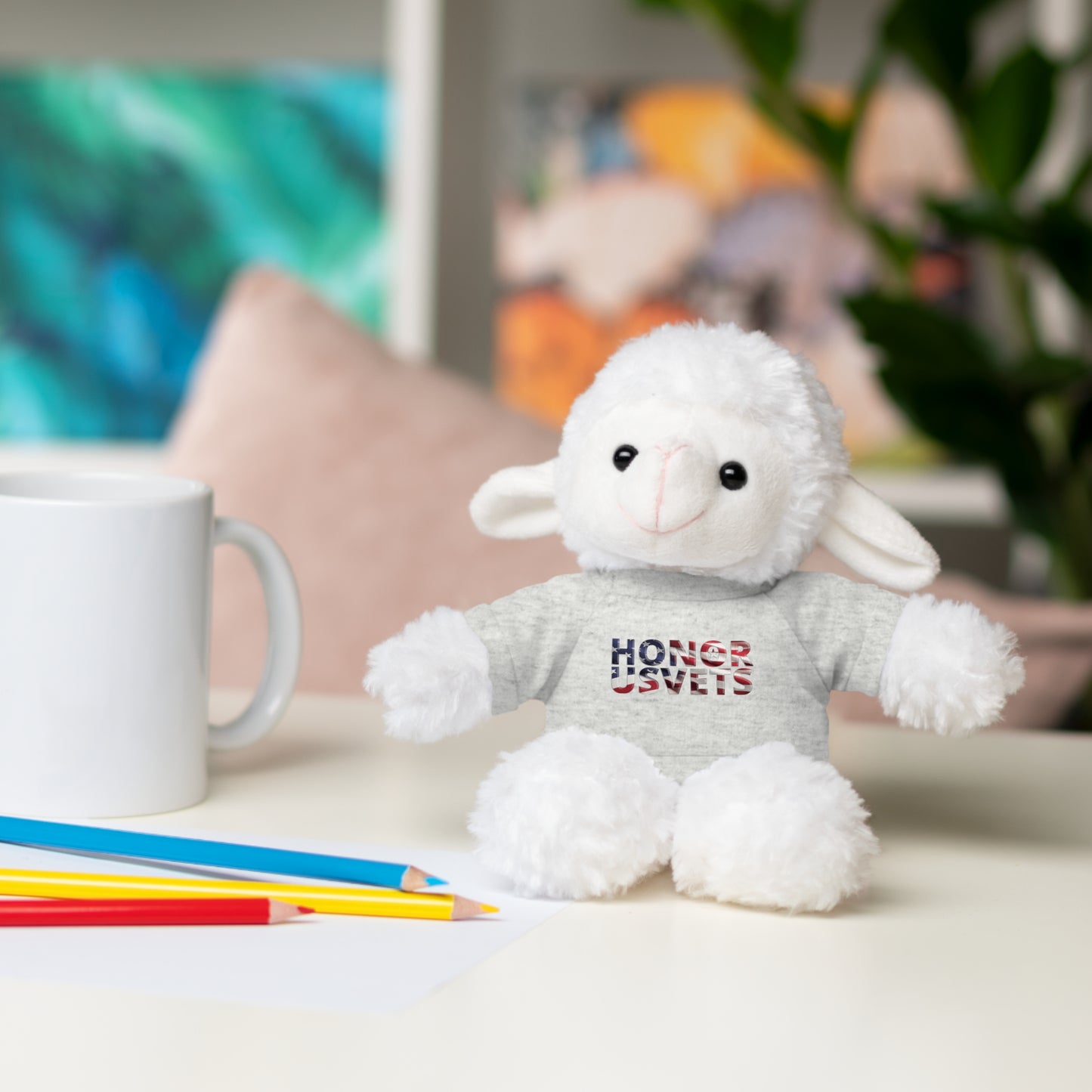 HONORUSVETS Plush Toy with T-Shirt - 5 Choices!