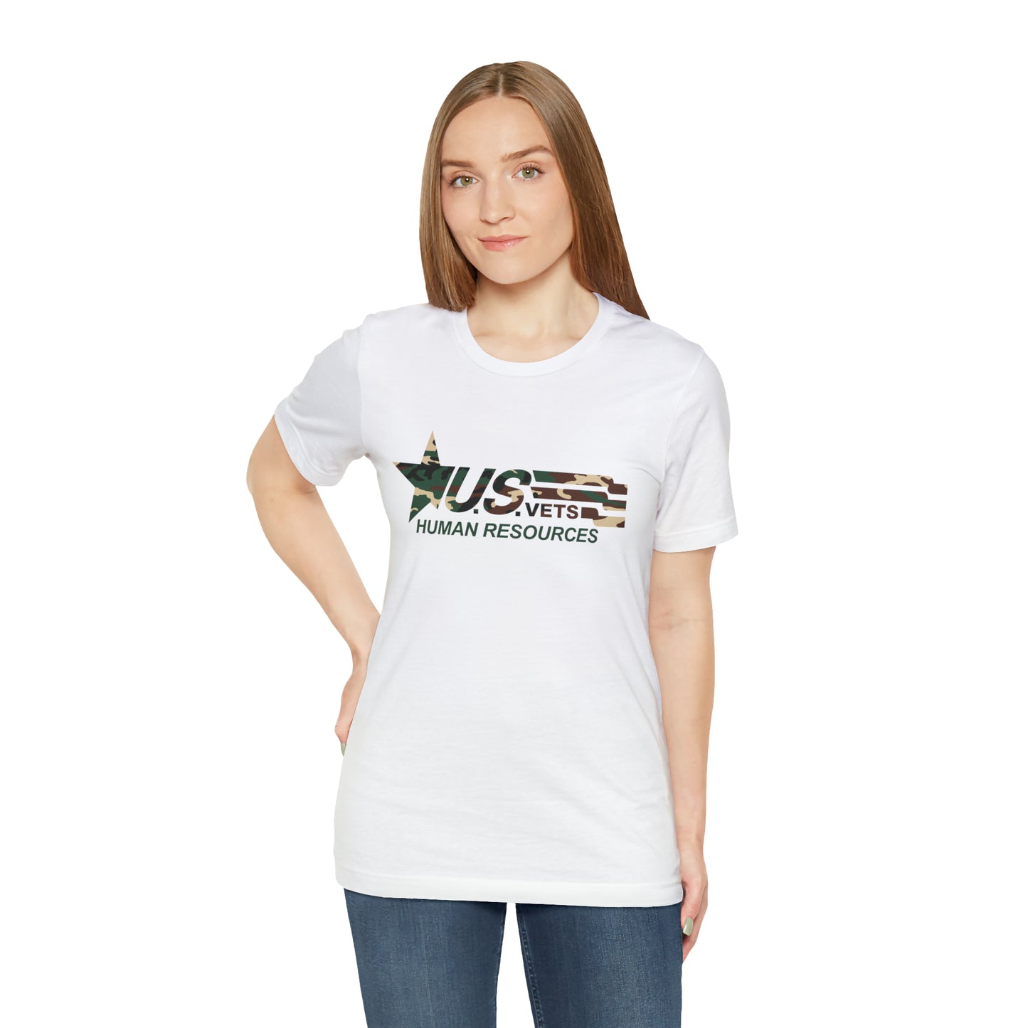 HR U.S.VETS Premium Crew Neck Adult Tee