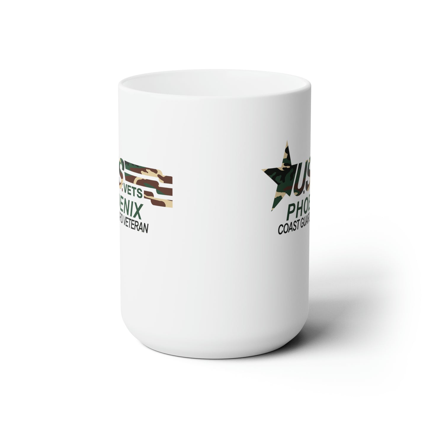 PHX U.S.VETS Ceramic Mug 15oz - COAST GUARD Veteran