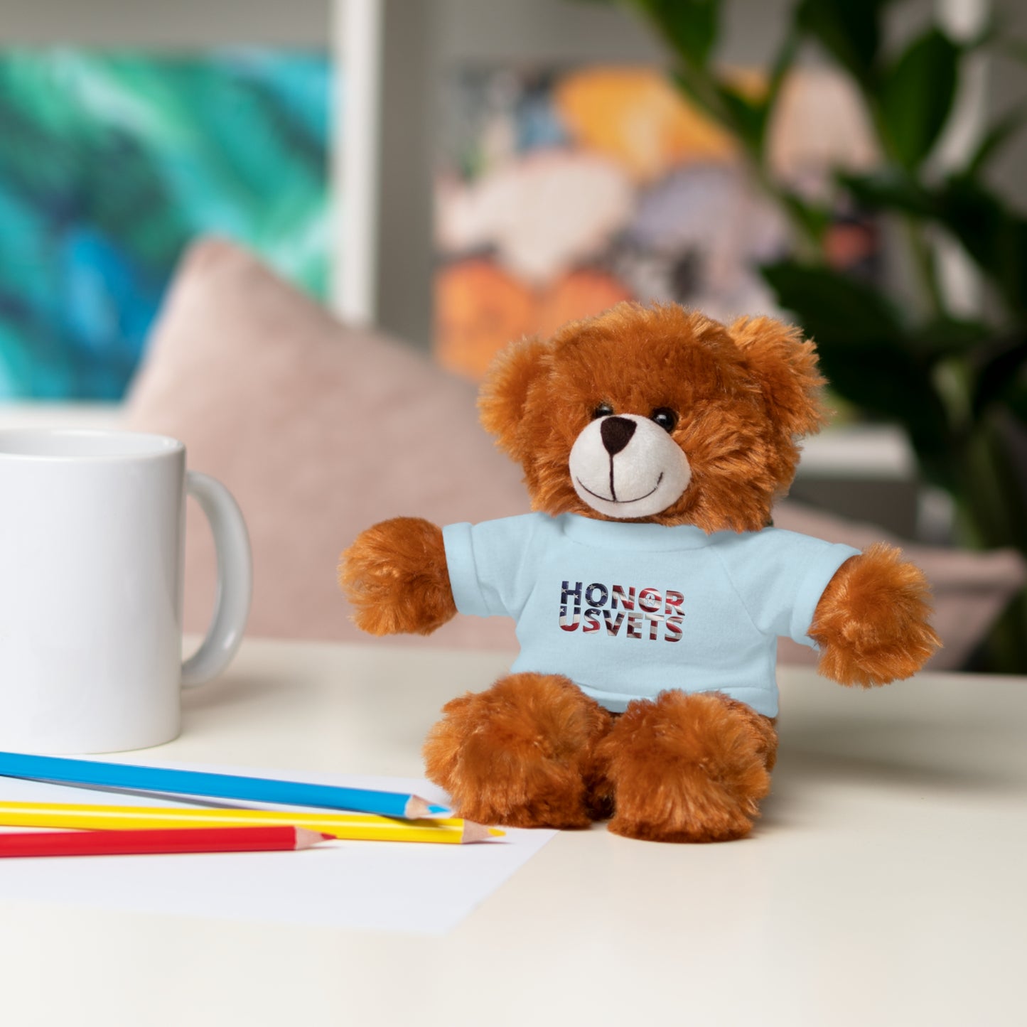 HONORUSVETS Plush Toy with T-Shirt - 5 Choices!