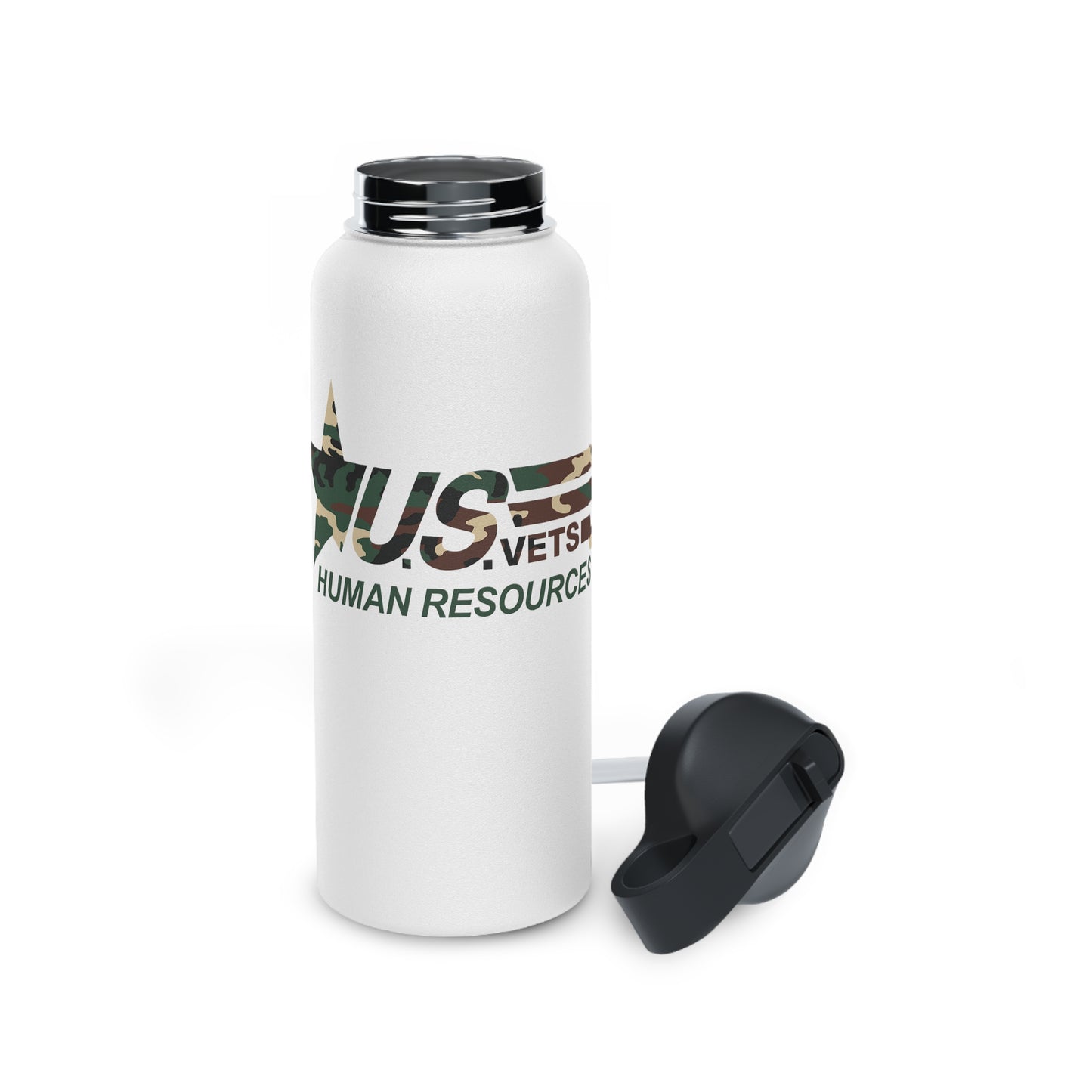 HR Stainless Steel Water Bottle with Lid