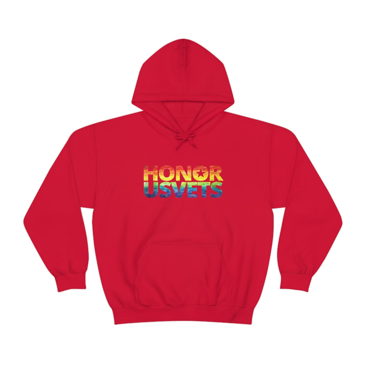 HONORUSVETS Pride Rainbow Heavy Blend™ Hoodie