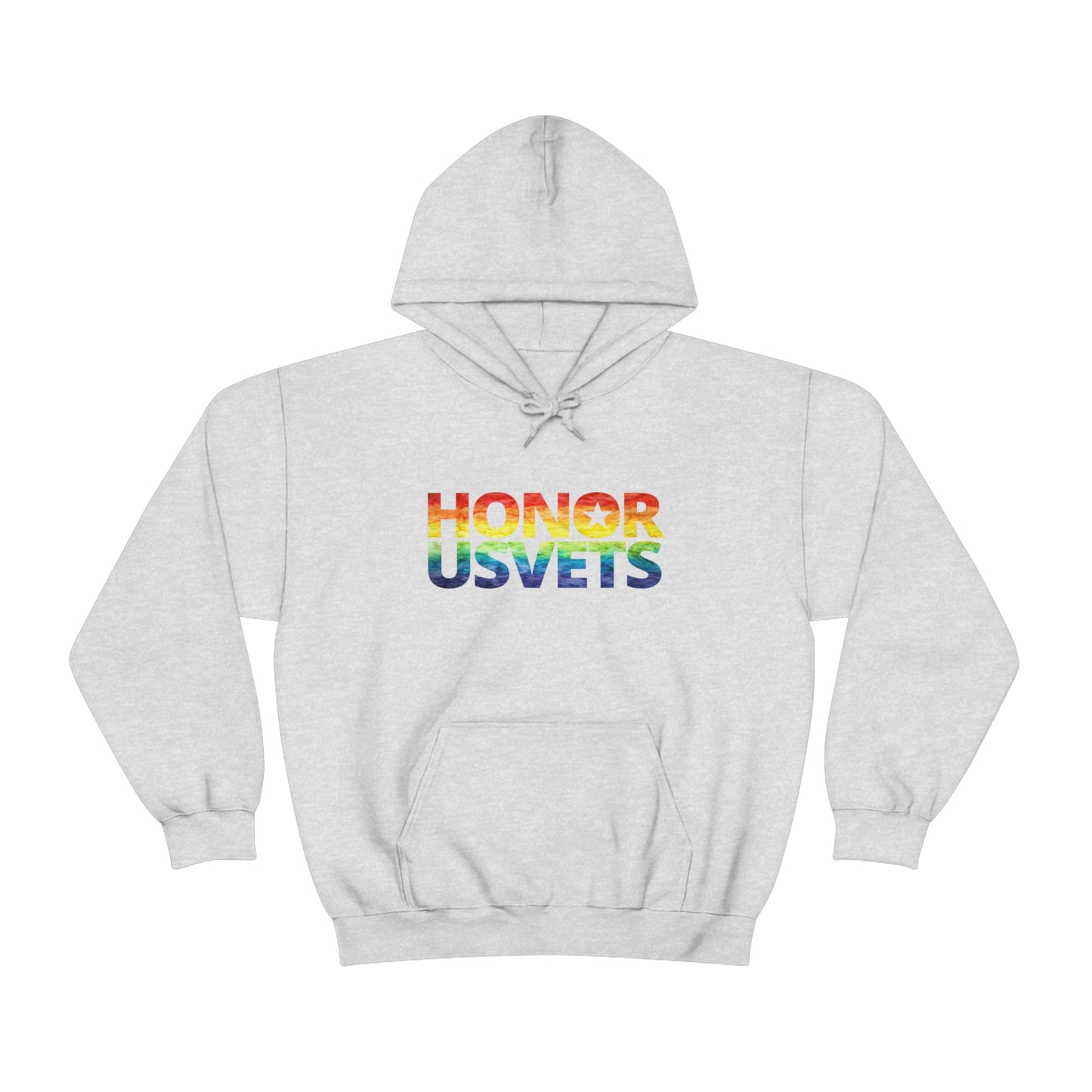 HONORUSVETS Pride Rainbow Heavy Blend™ Hoodie