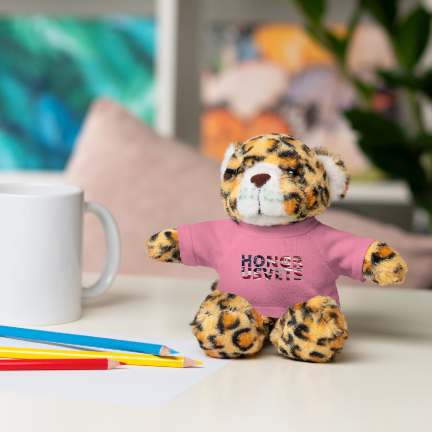 HONORUSVETS Plush Toy with T-Shirt - 5 Choices!