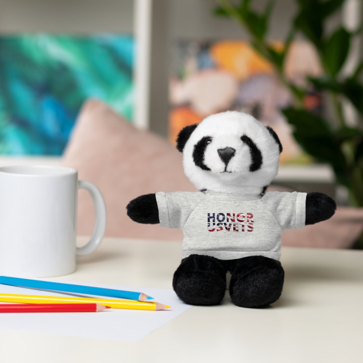 HONORUSVETS Plush Toy with T-Shirt - 5 Choices!
