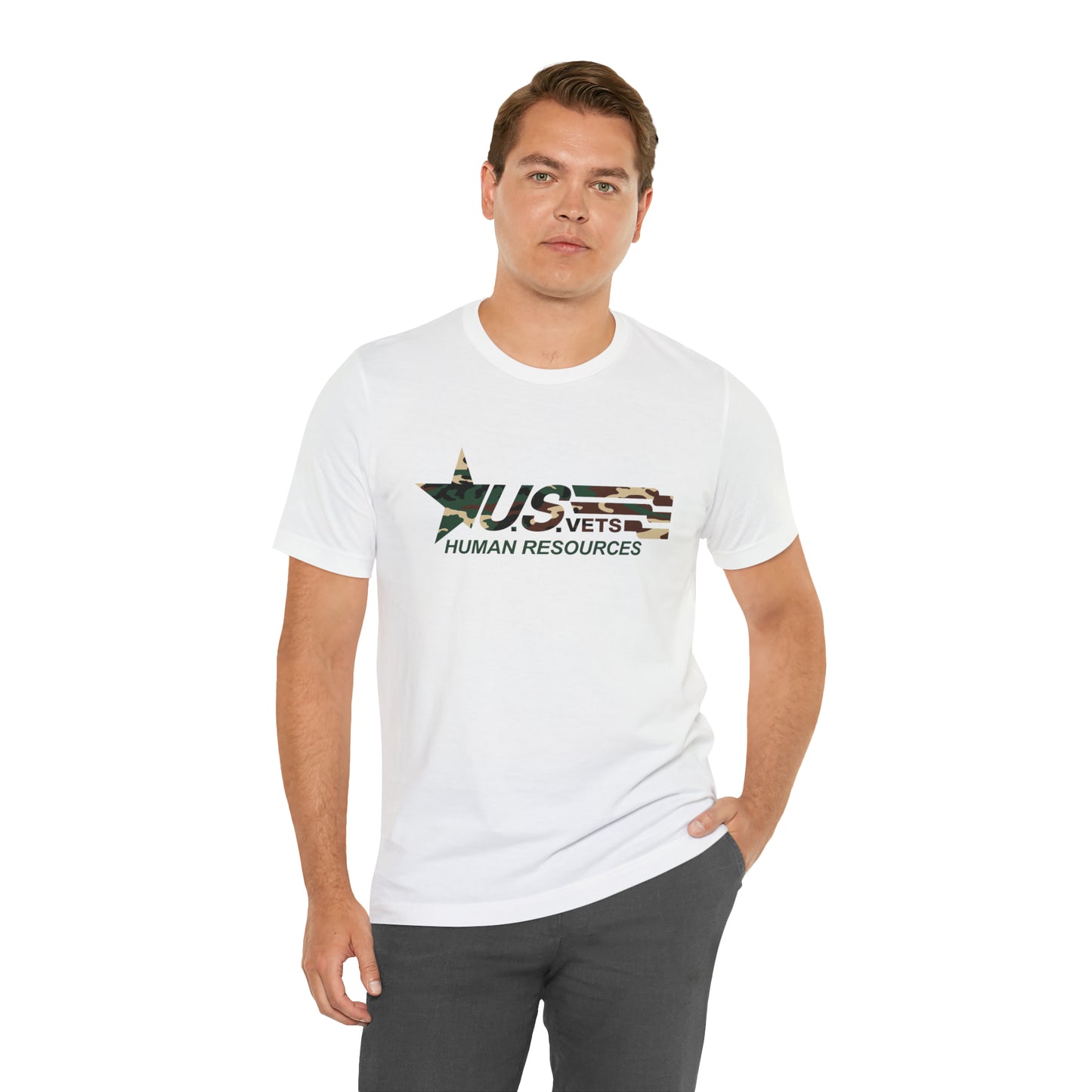 HR U.S.VETS Premium Crew Neck Adult Tee